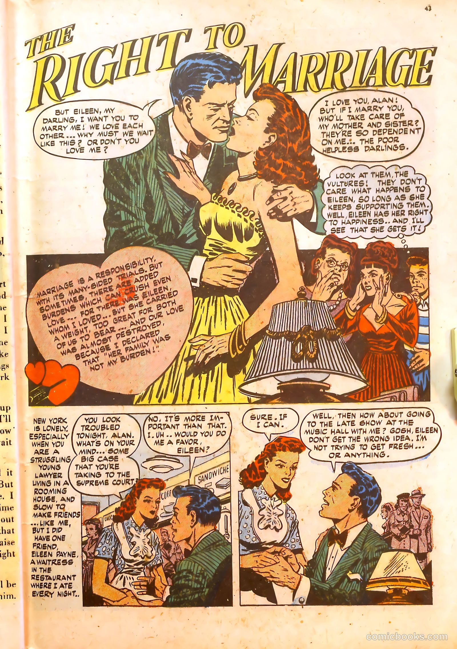 Darling Romance #2 (1949) — page 43 of 52