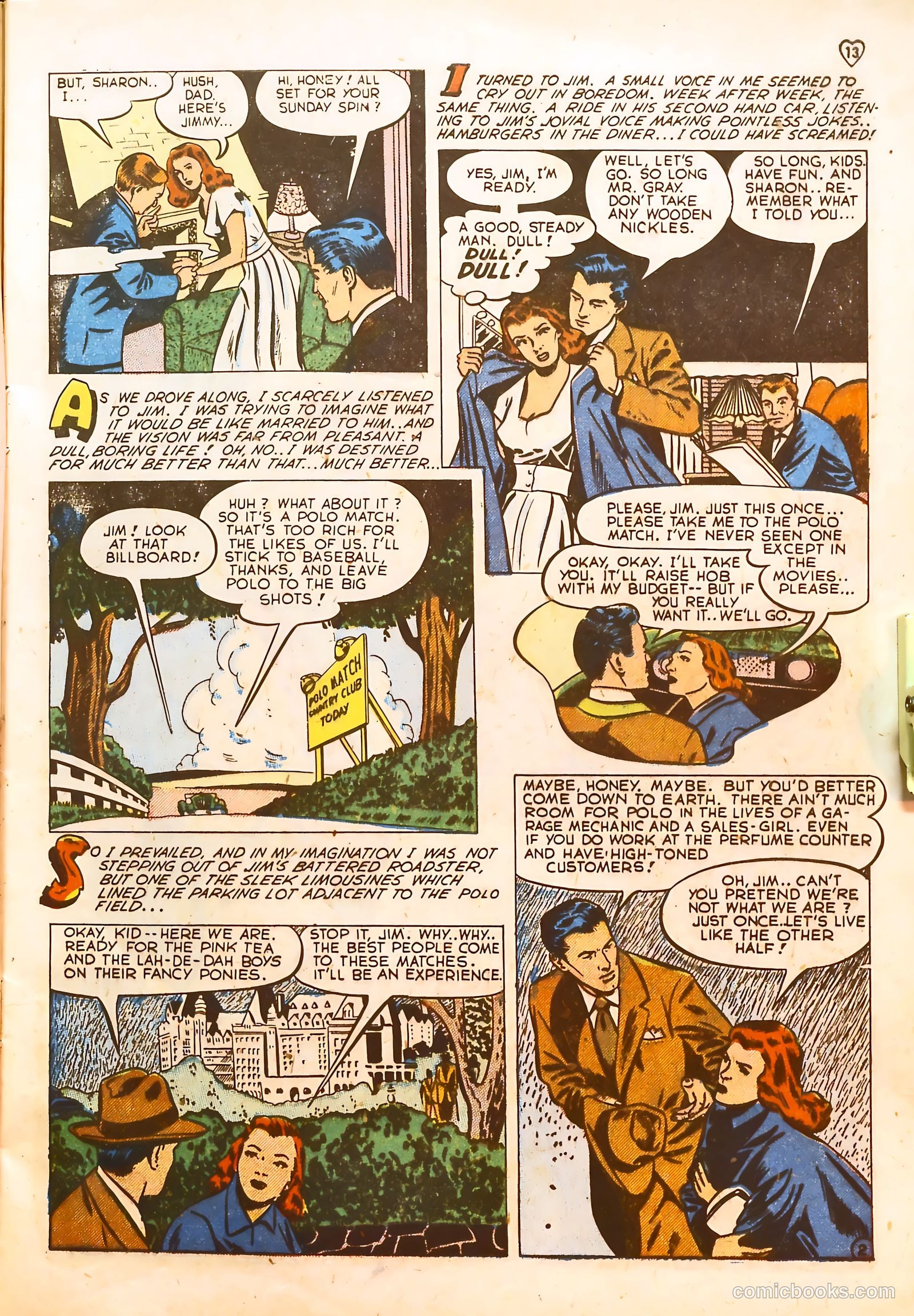 Darling Romance #3 (1950) — page 13 of 53
