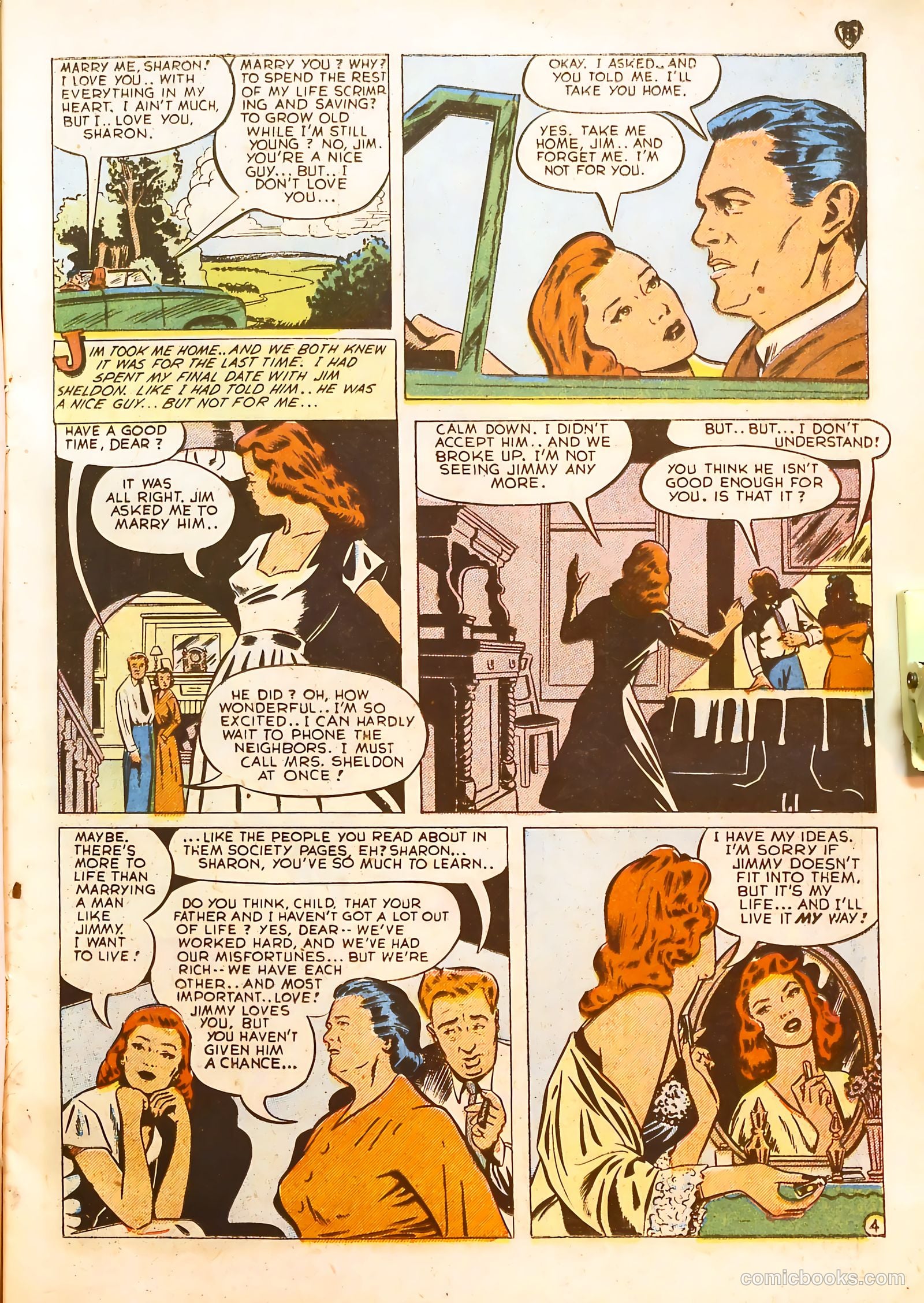 Darling Romance #3 (1950) — page 15 of 53