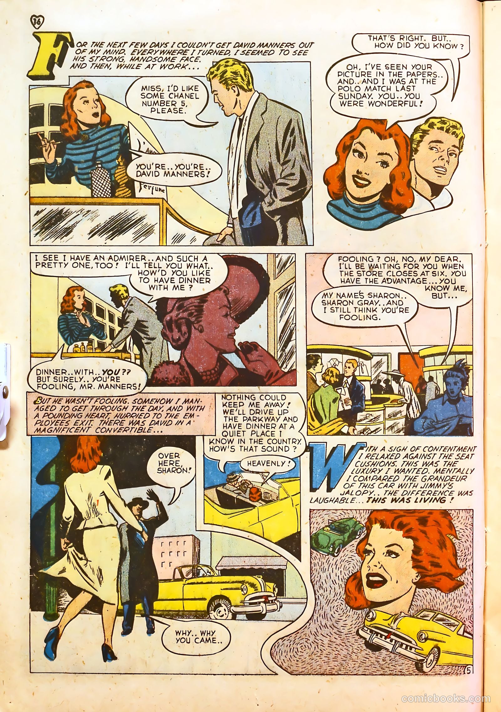 Darling Romance #3 (1950) — page 16 of 53