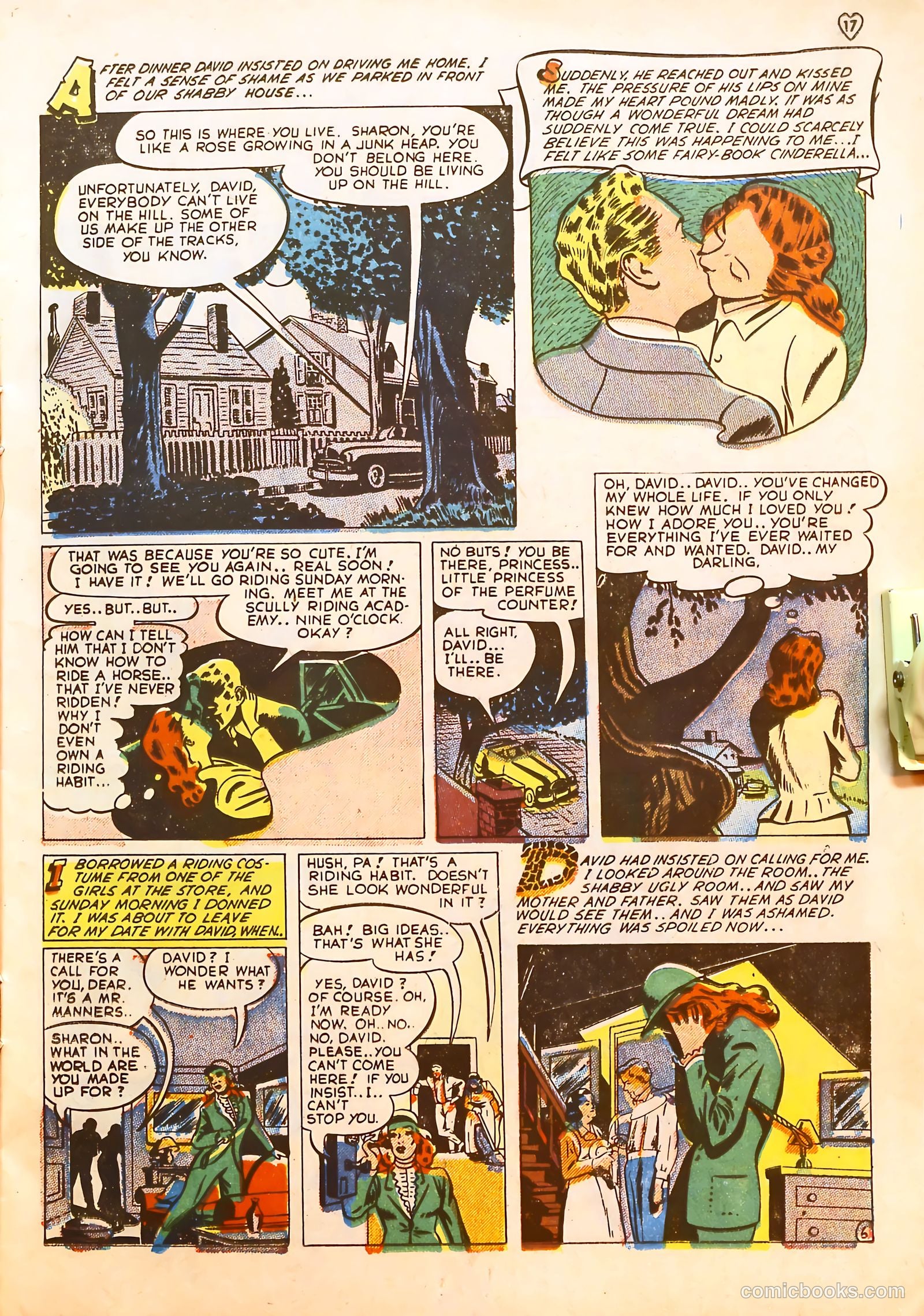 Darling Romance #3 (1950) — page 17 of 53