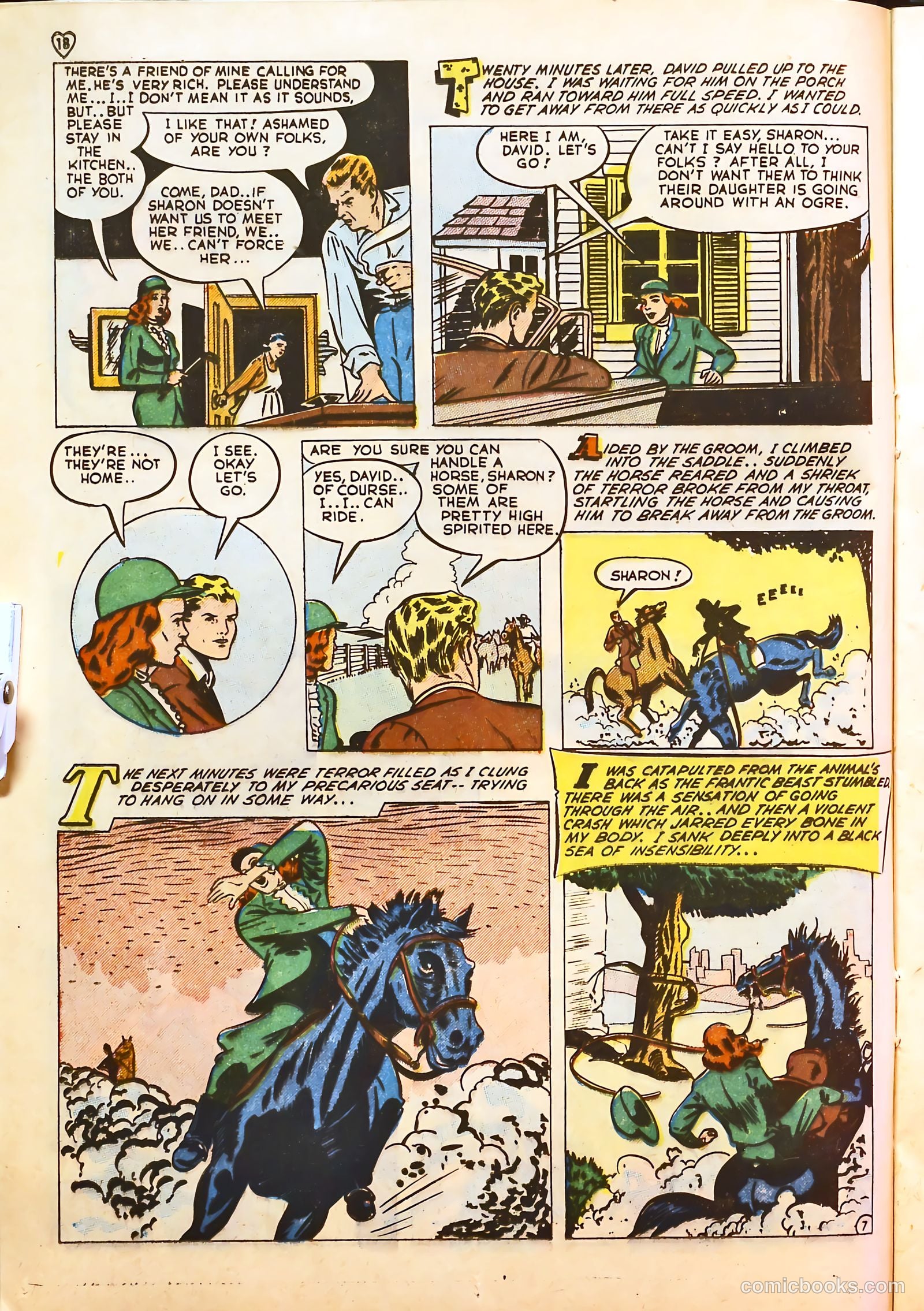 Darling Romance #3 (1950) — page 18 of 53