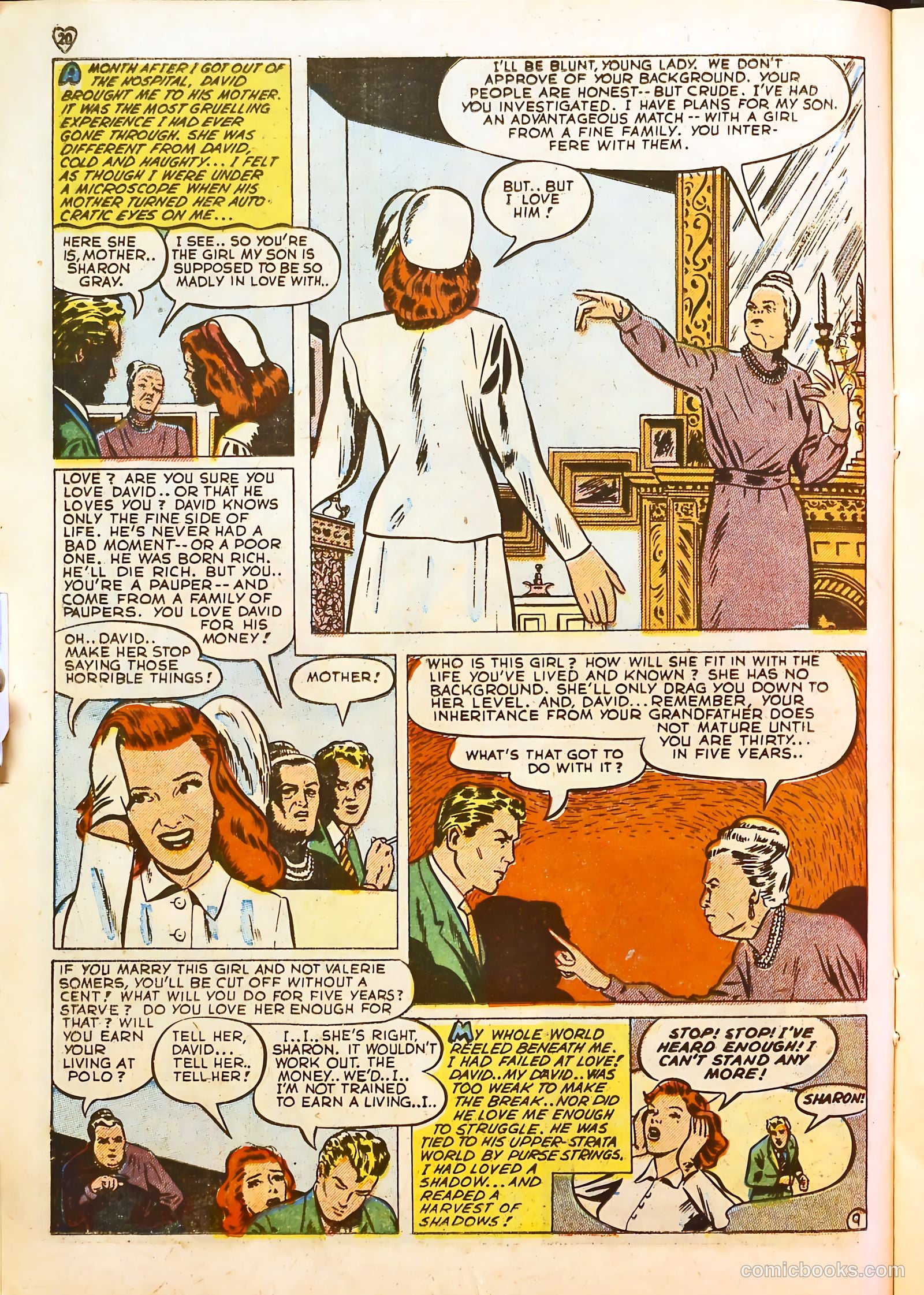 Darling Romance #3 (1950) — page 20 of 53