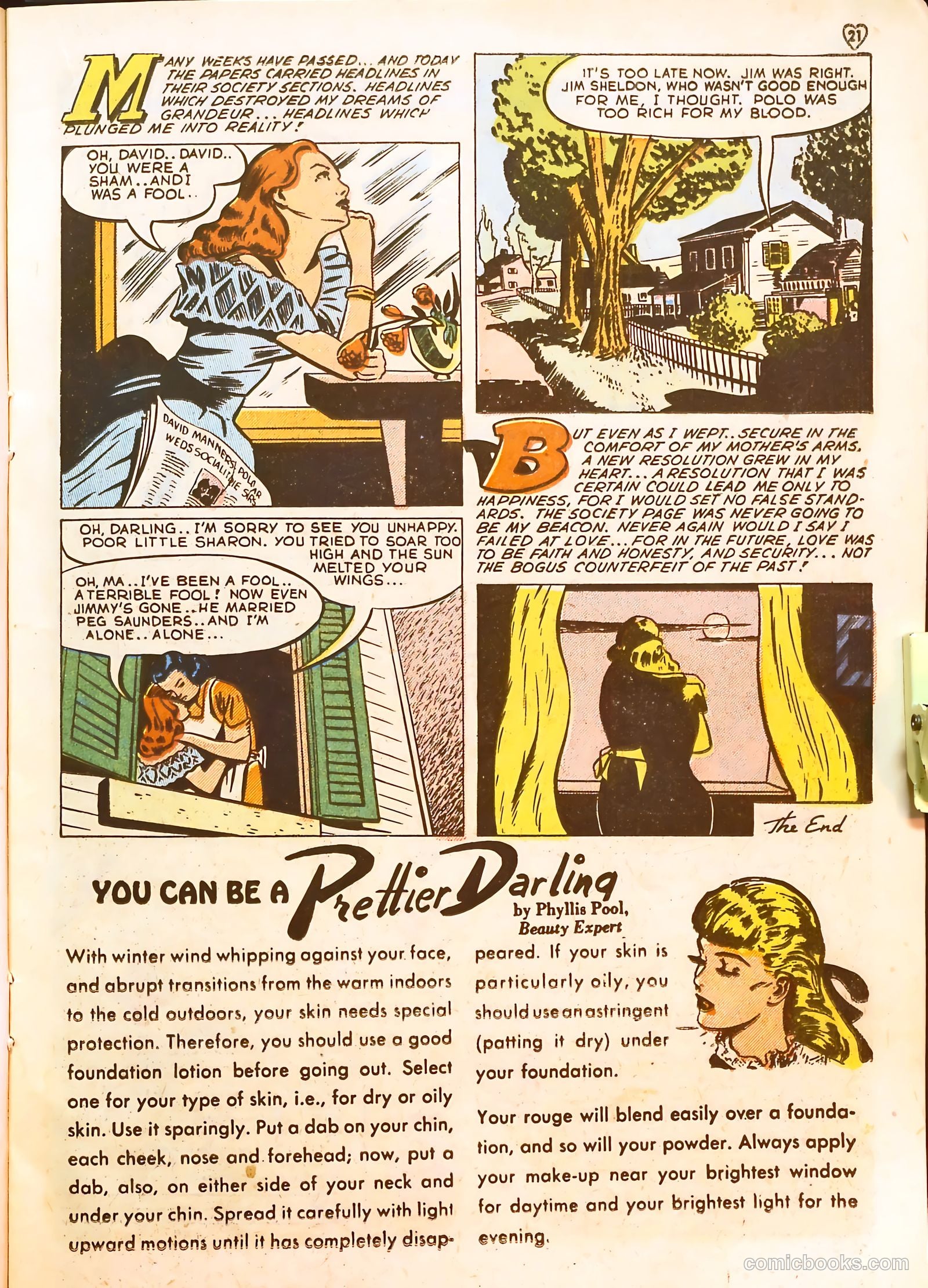 Darling Romance #3 (1950) — page 21 of 53