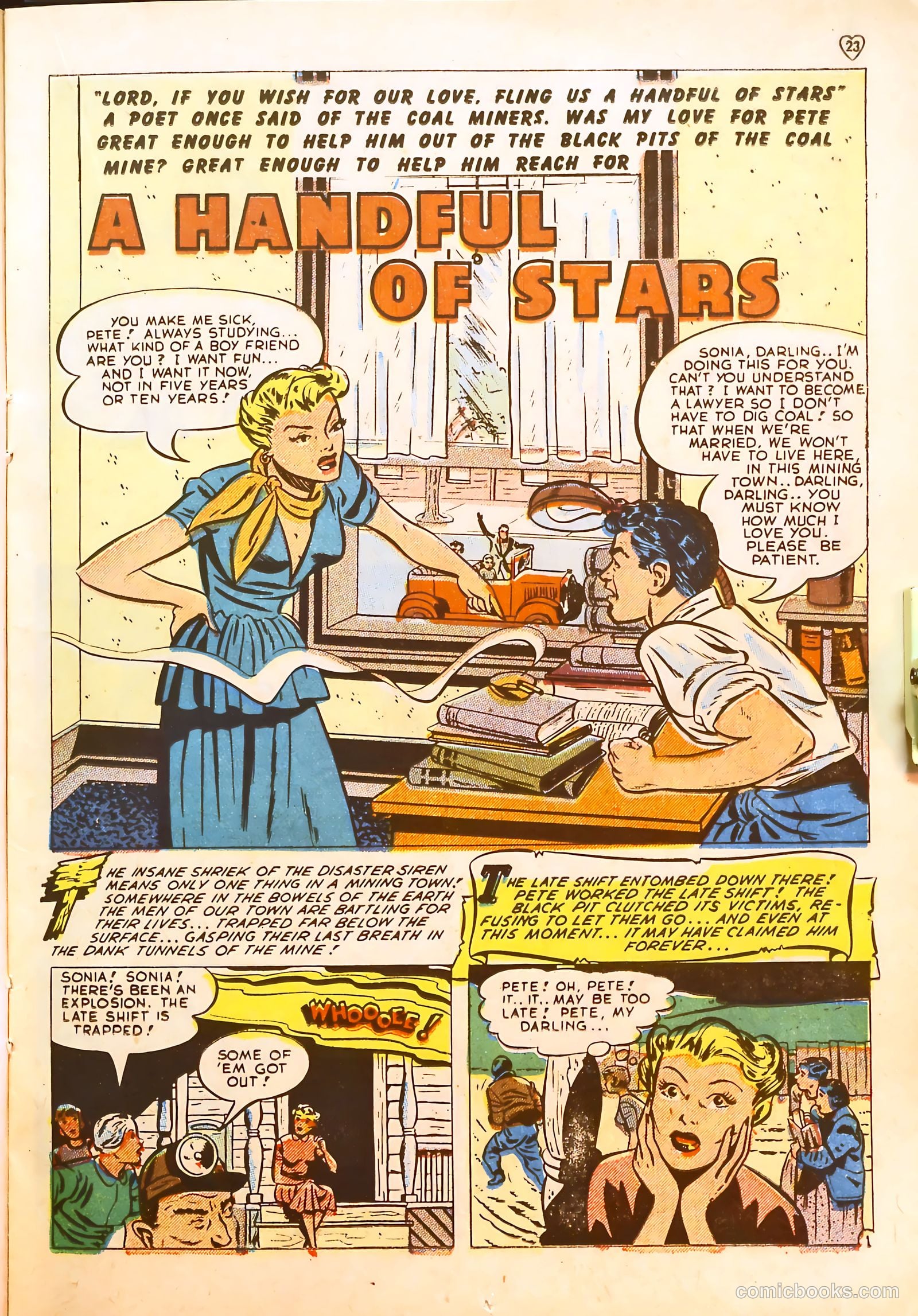 Darling Romance #3 (1950) — page 23 of 53