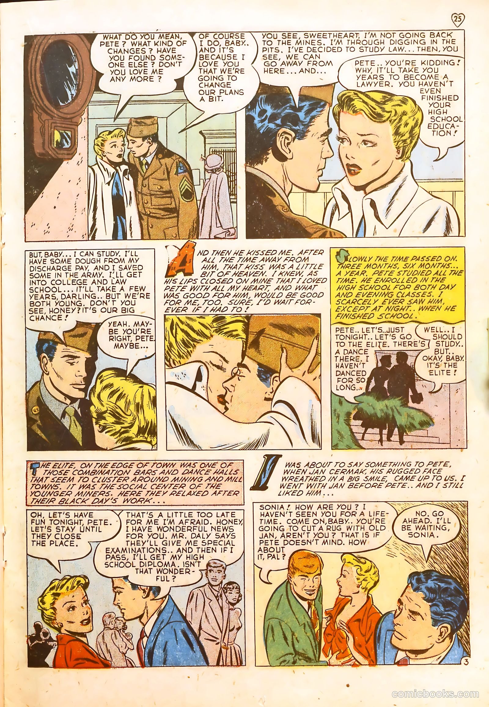 Darling Romance #3 (1950) — page 25 of 53