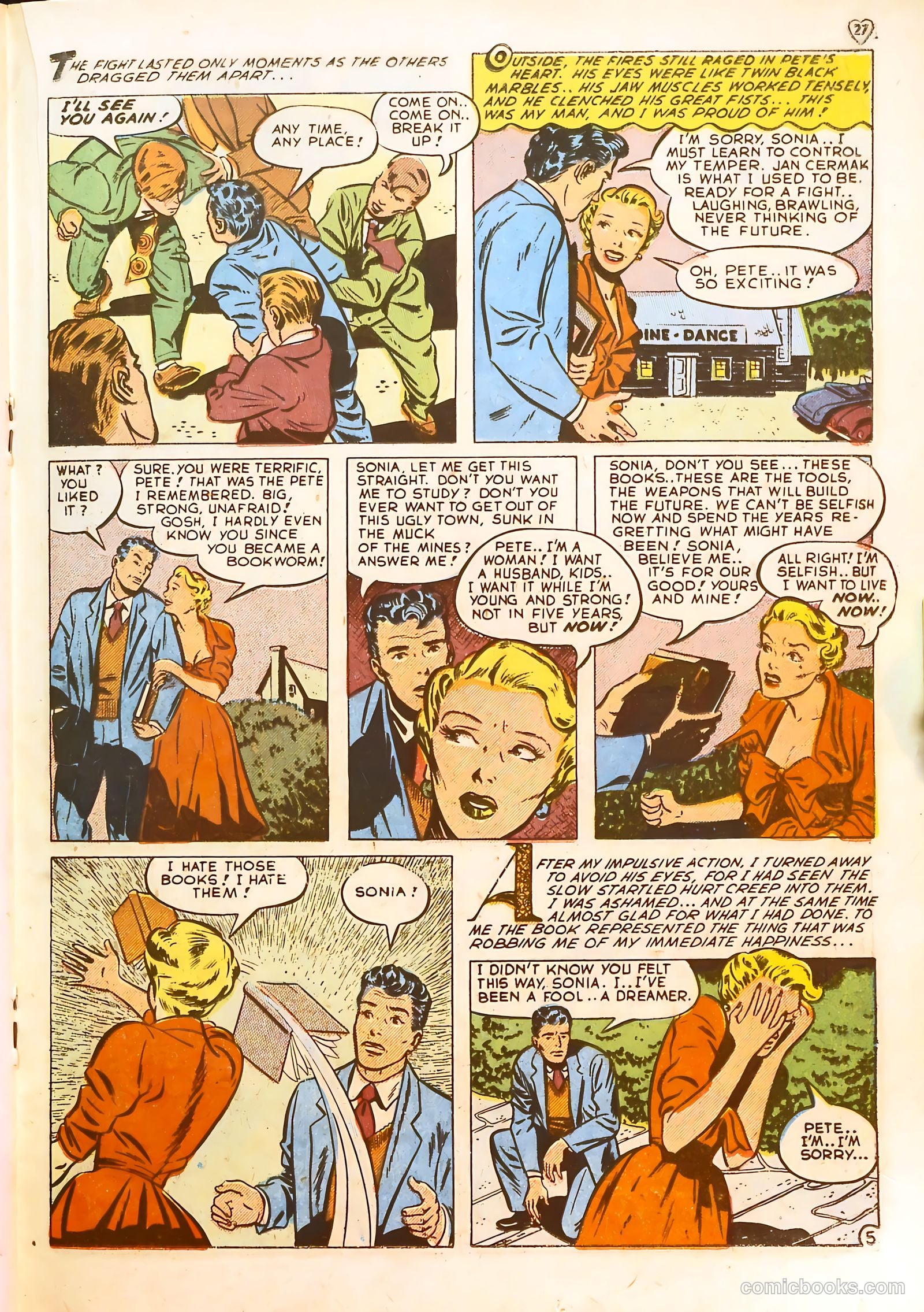 Darling Romance #3 (1950) — page 27 of 53