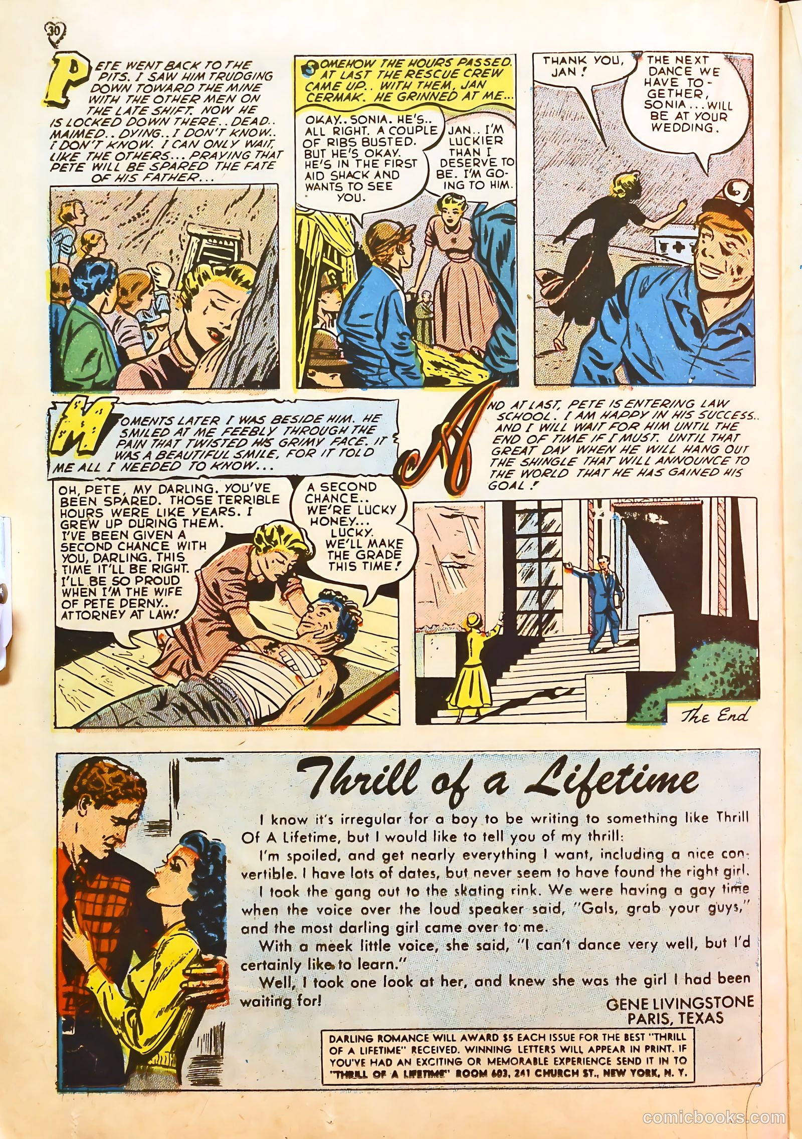 Darling Romance #3 (1950) — page 30 of 53