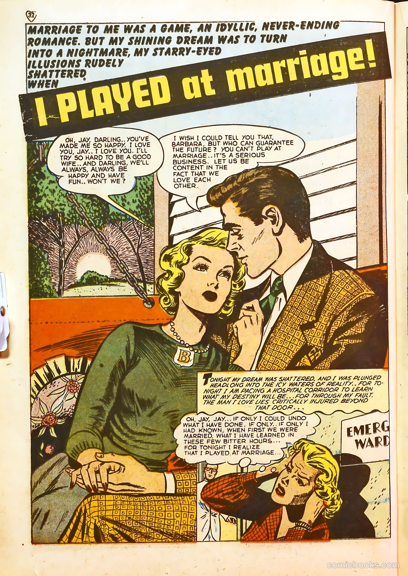 Darling Romance #3 (1950) — page 32 of 53