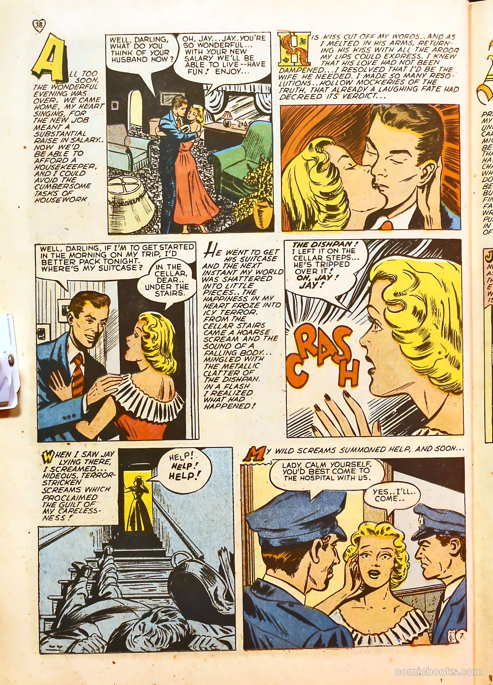 Darling Romance #3 (1950) — page 38 of 53