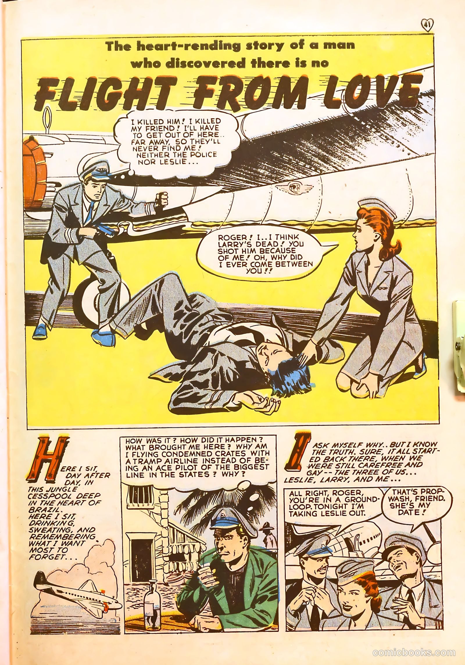 Darling Romance #3 (1950) — page 41 of 53