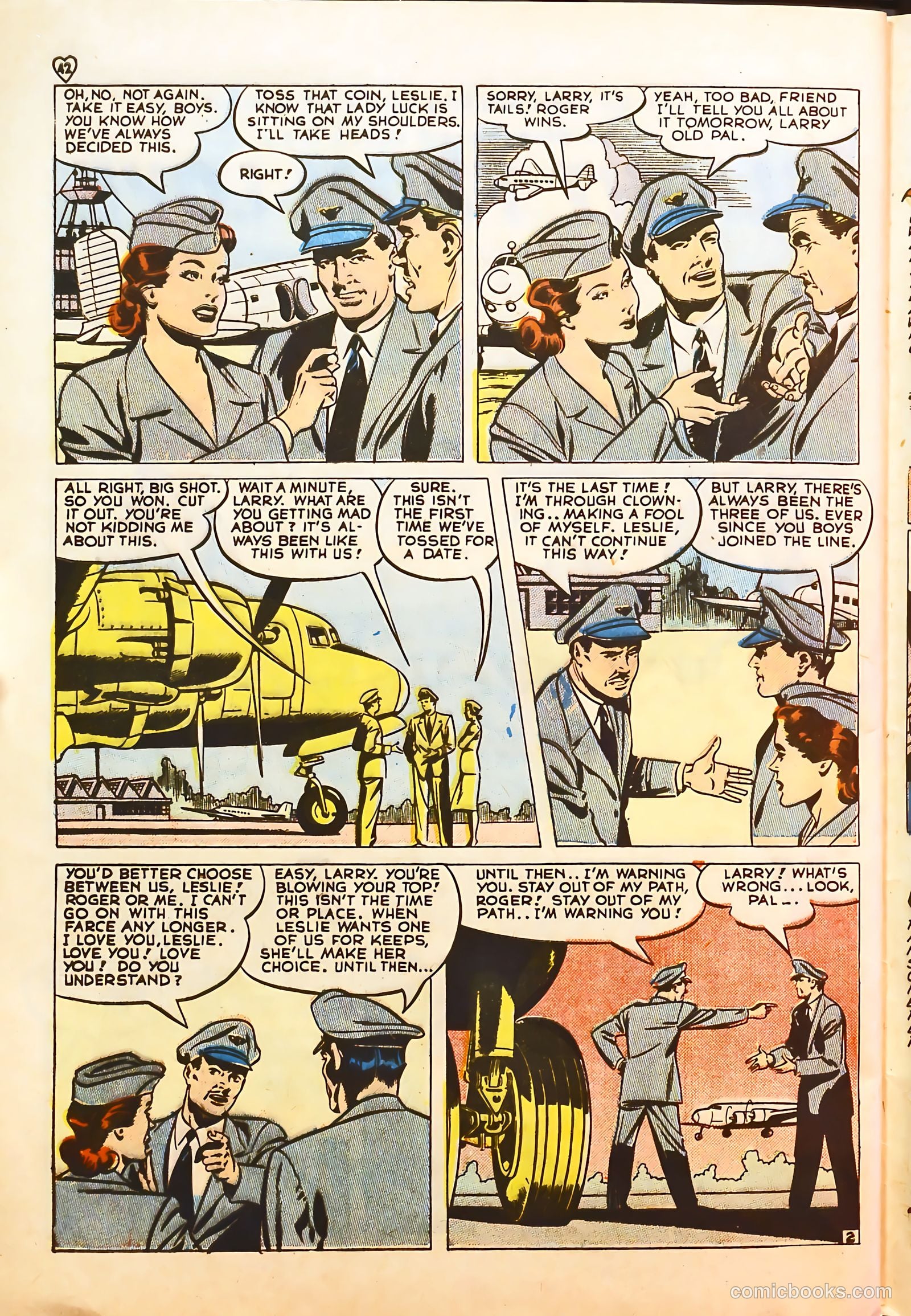 Darling Romance #3 (1950) — page 42 of 53