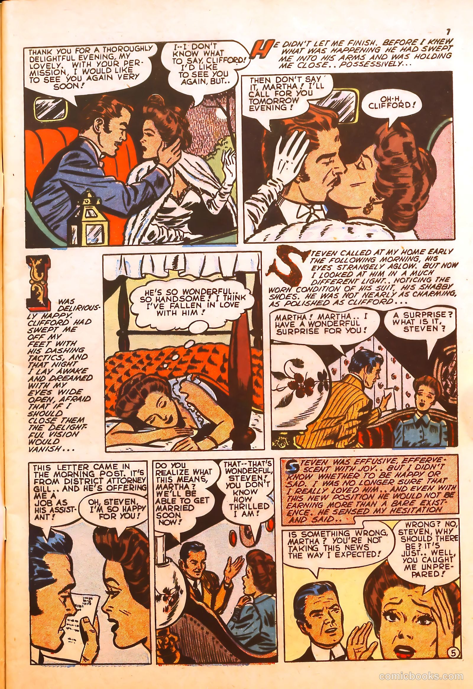Darling Romance #4 (1950) — page 6 of 51