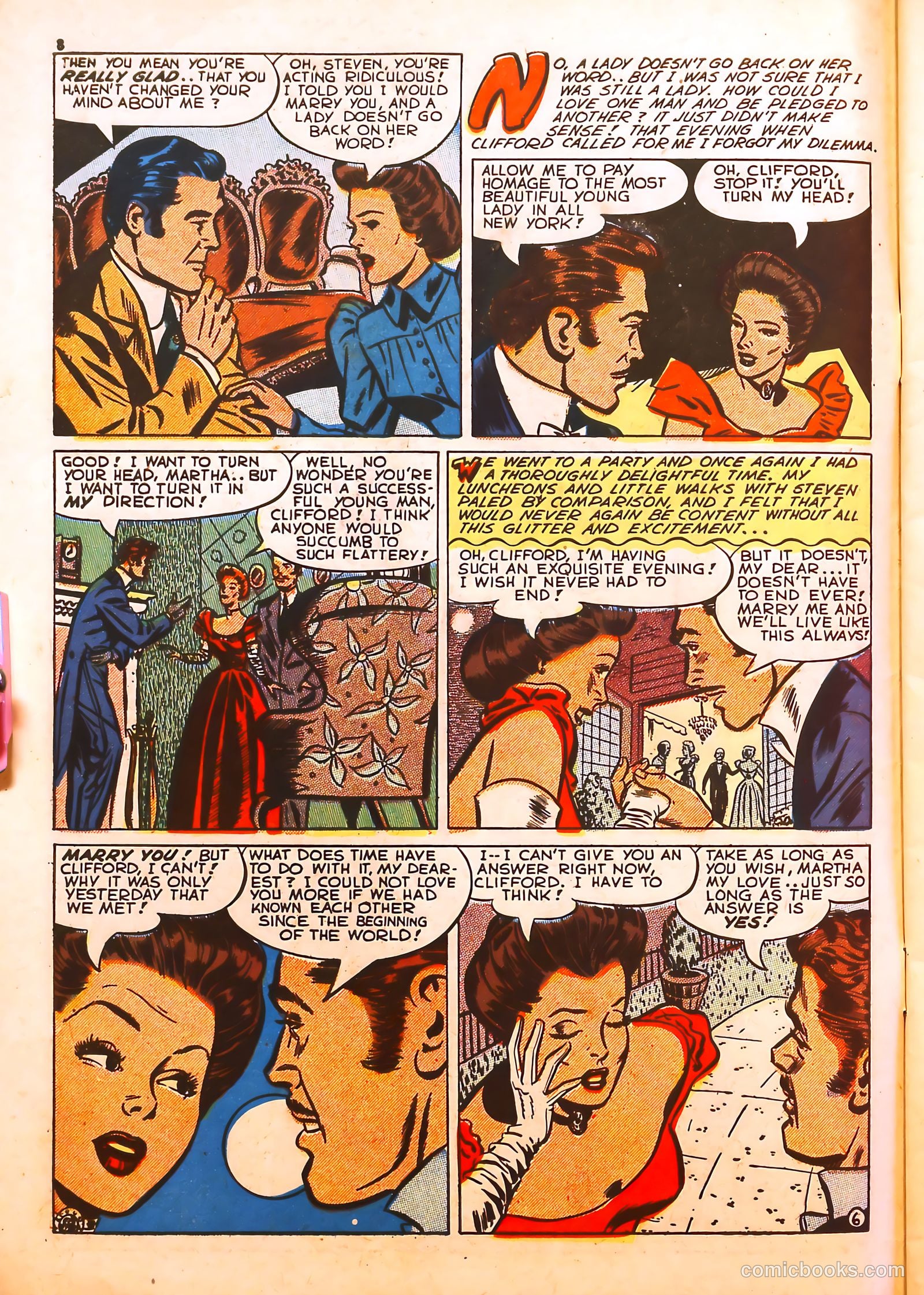 Darling Romance #4 (1950) — page 7 of 51