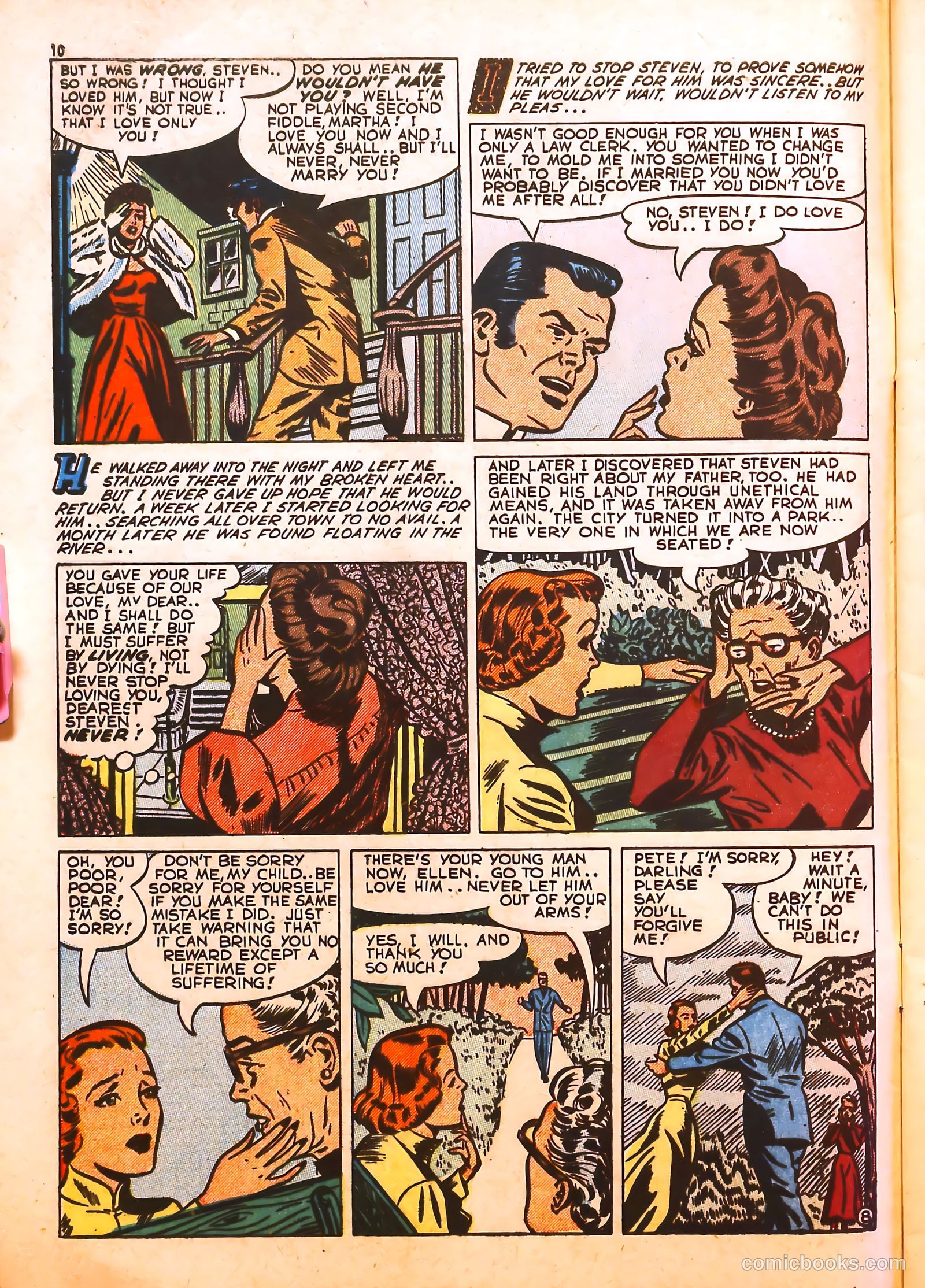 Darling Romance #4 (1950) — page 9 of 51