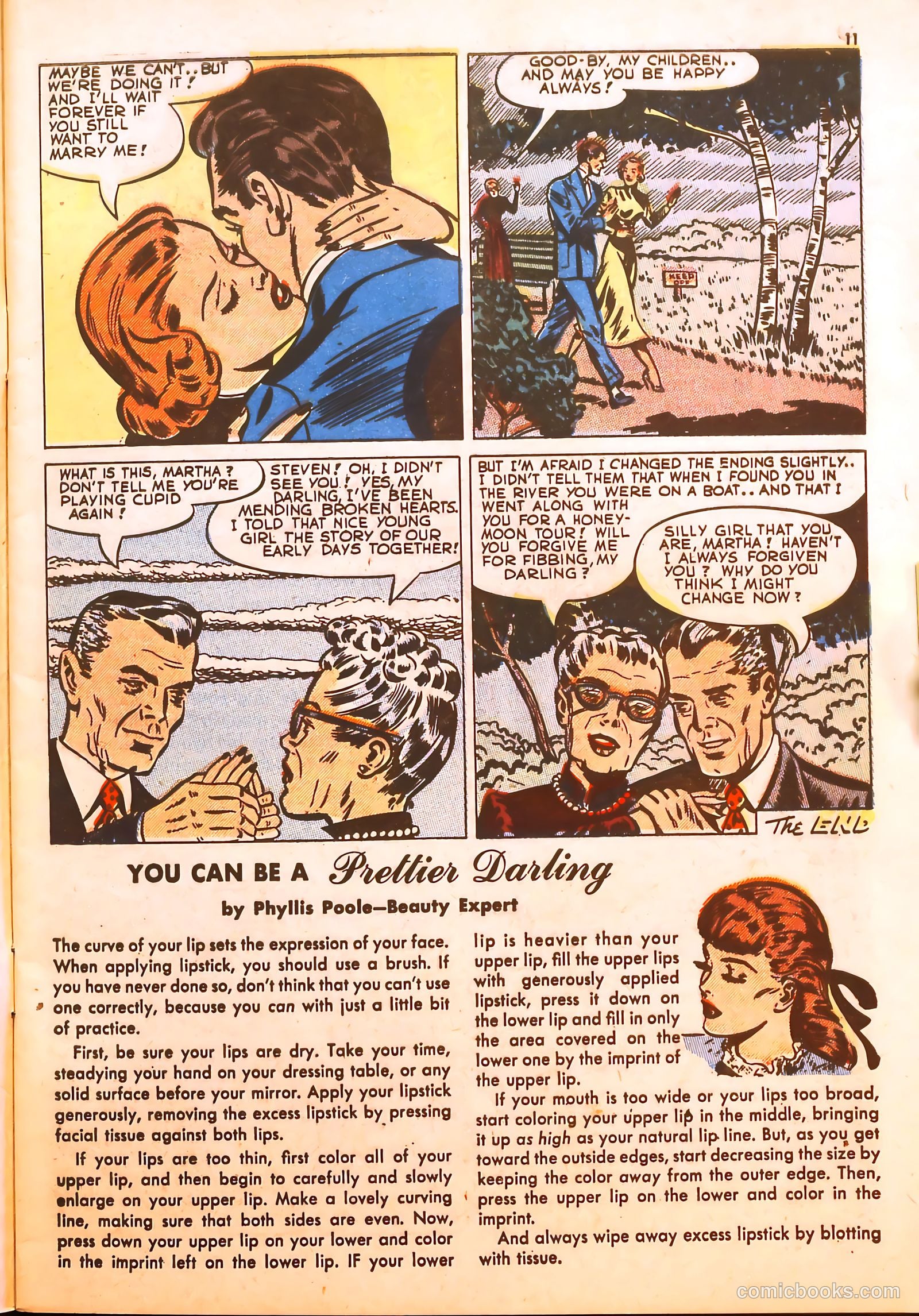 Darling Romance #4 (1950) — page 10 of 51