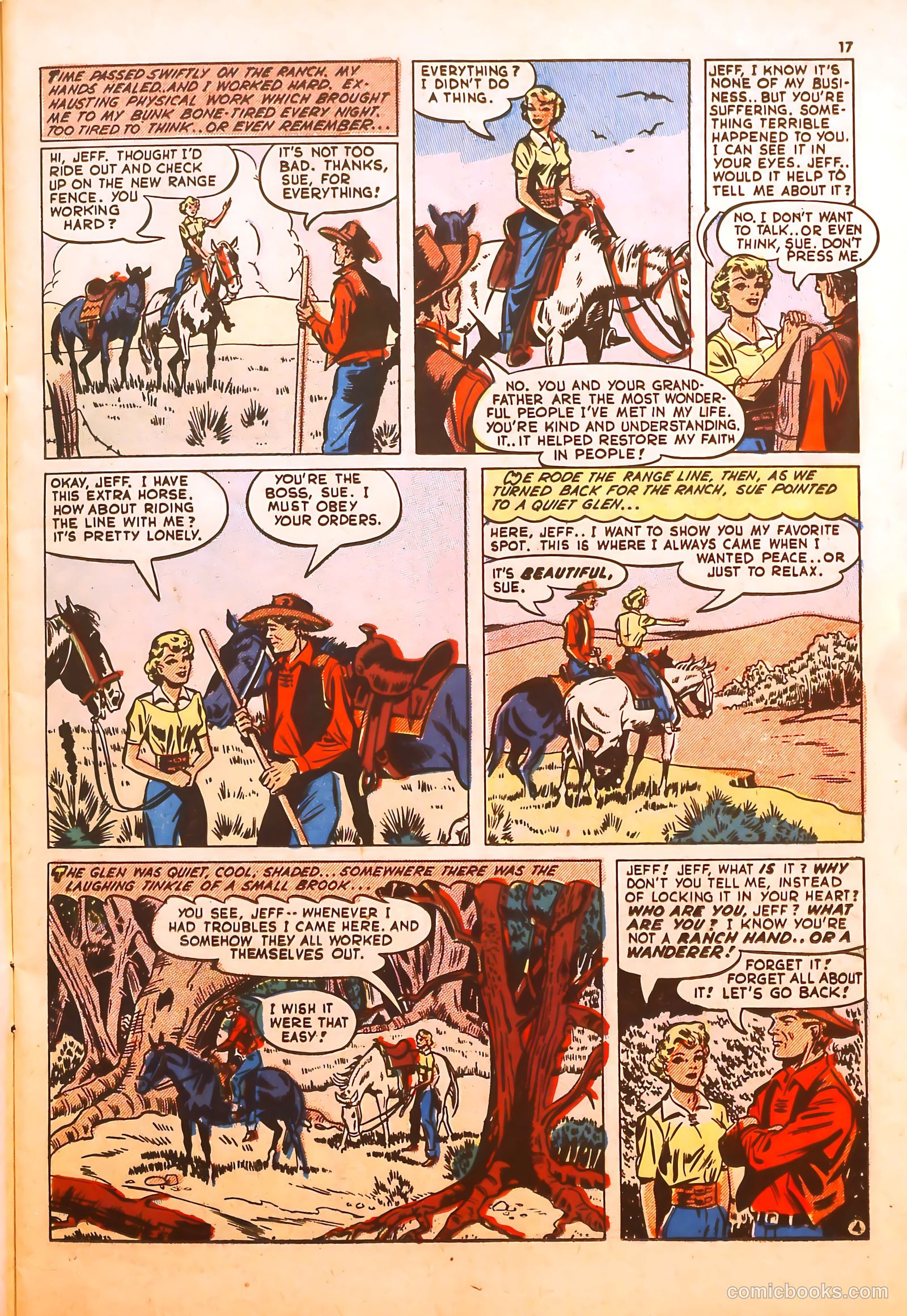 Darling Romance #4 (1950) — page 16 of 51