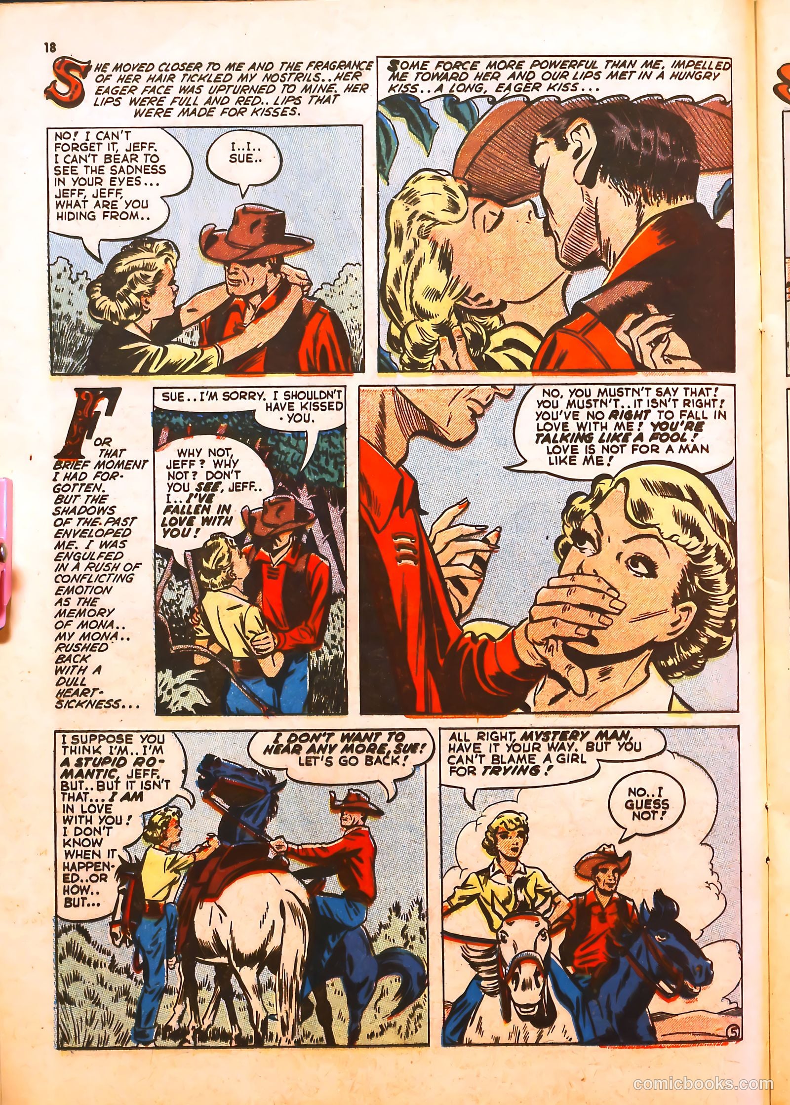 Darling Romance #4 (1950) — page 17 of 51