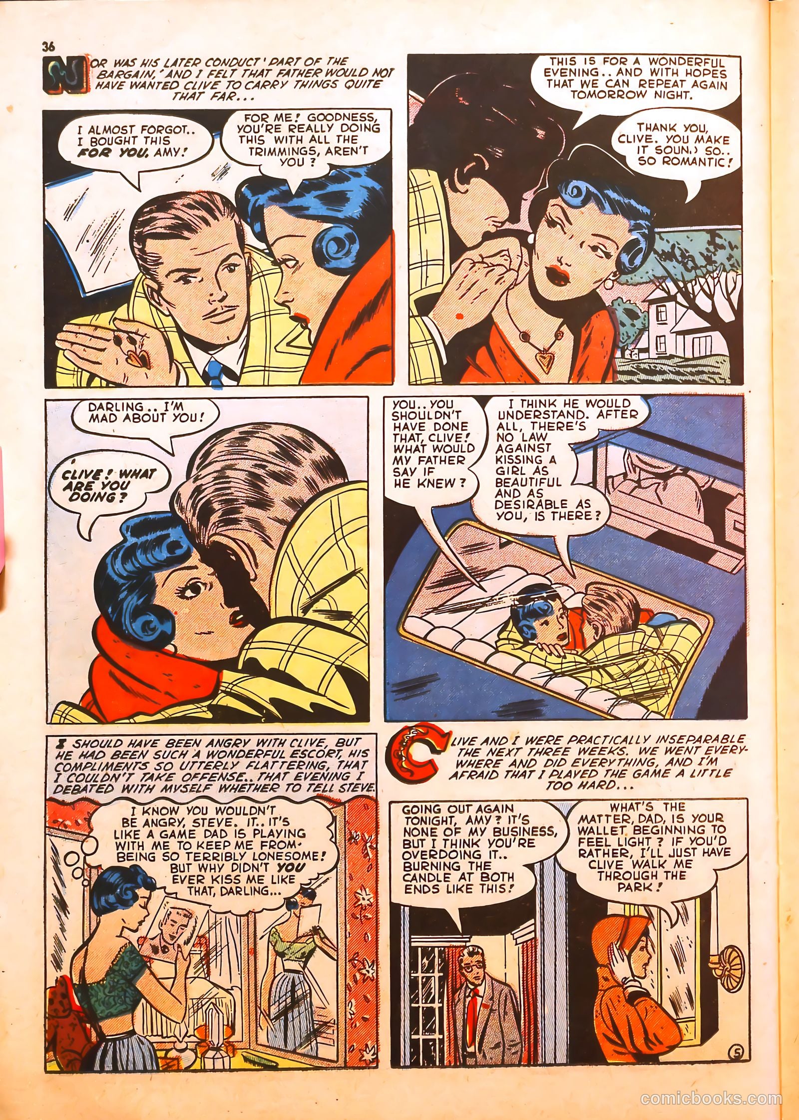 Darling Romance #4 (1950) — page 35 of 51