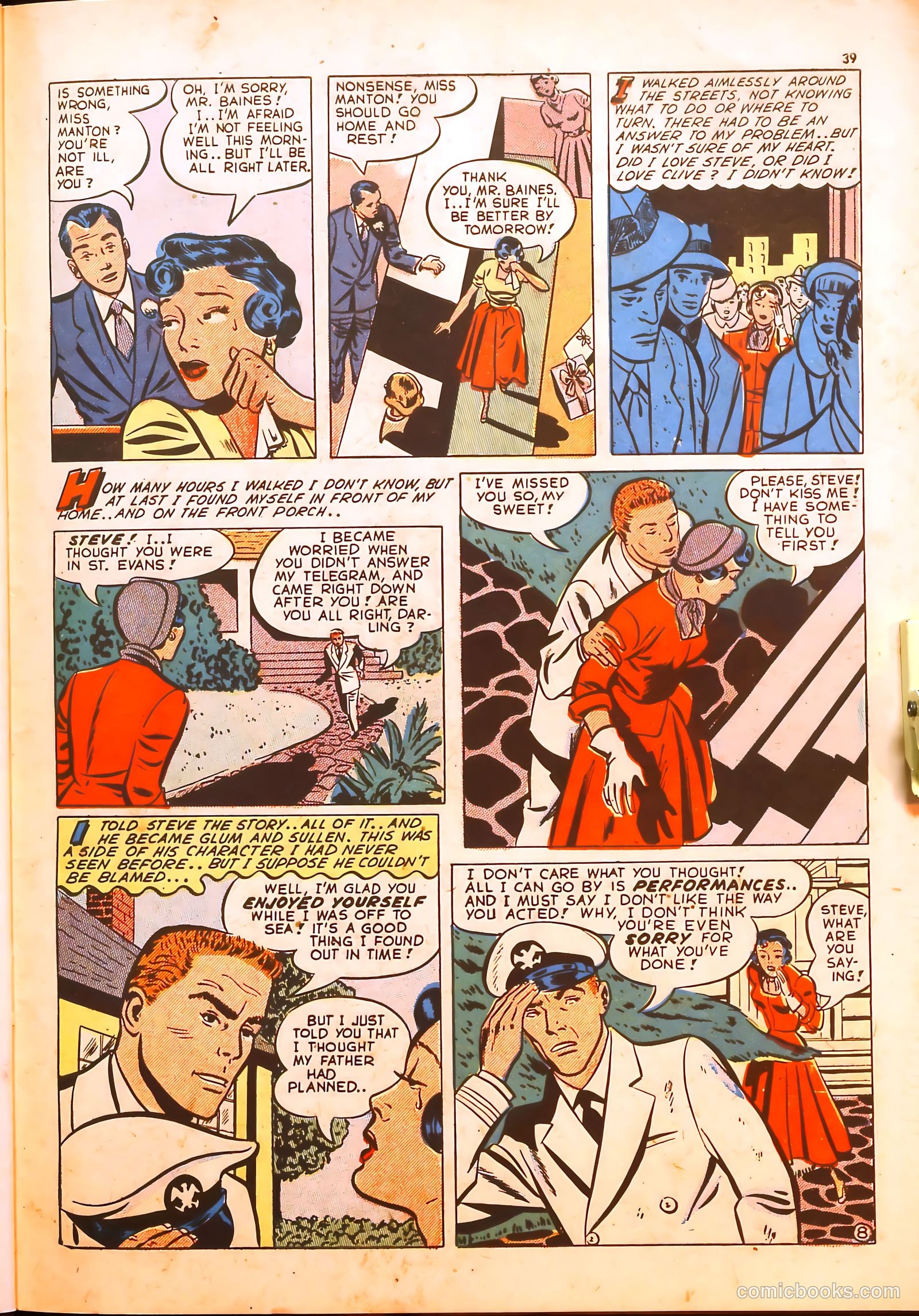 Darling Romance #4 (1950) — page 38 of 51