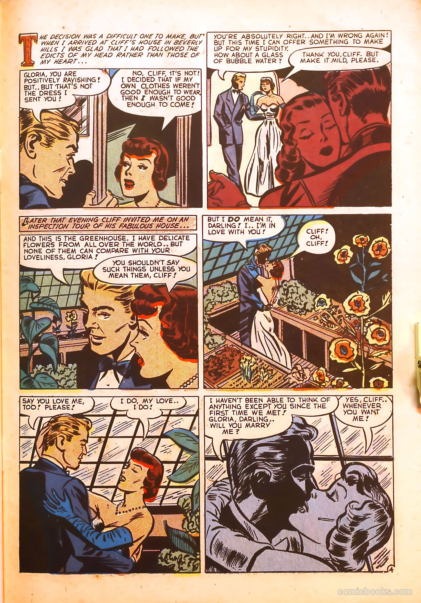 Darling Romance #4 (1950) — page 44 of 51