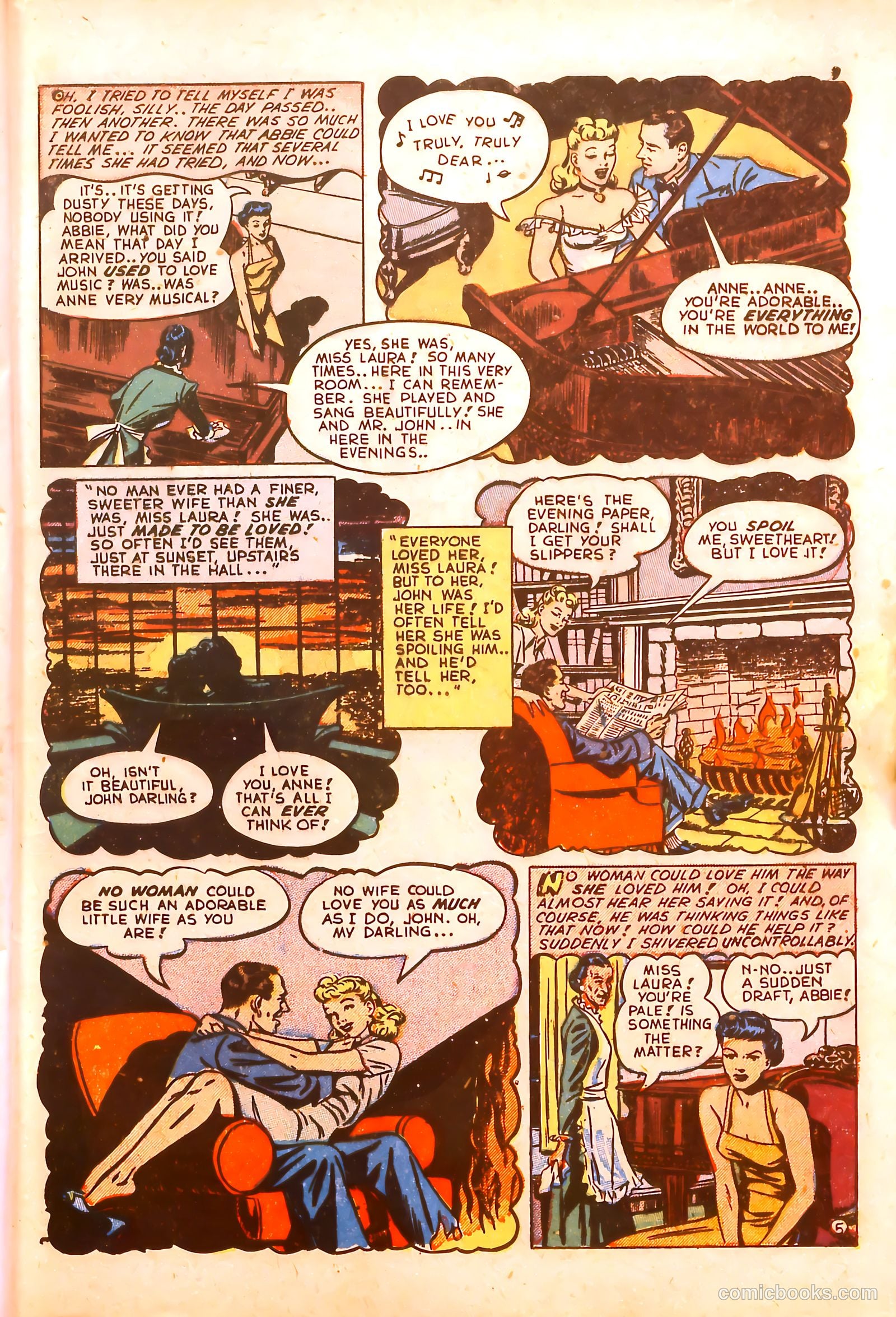 Darling Romance #5 (1950) — page 7 of 52