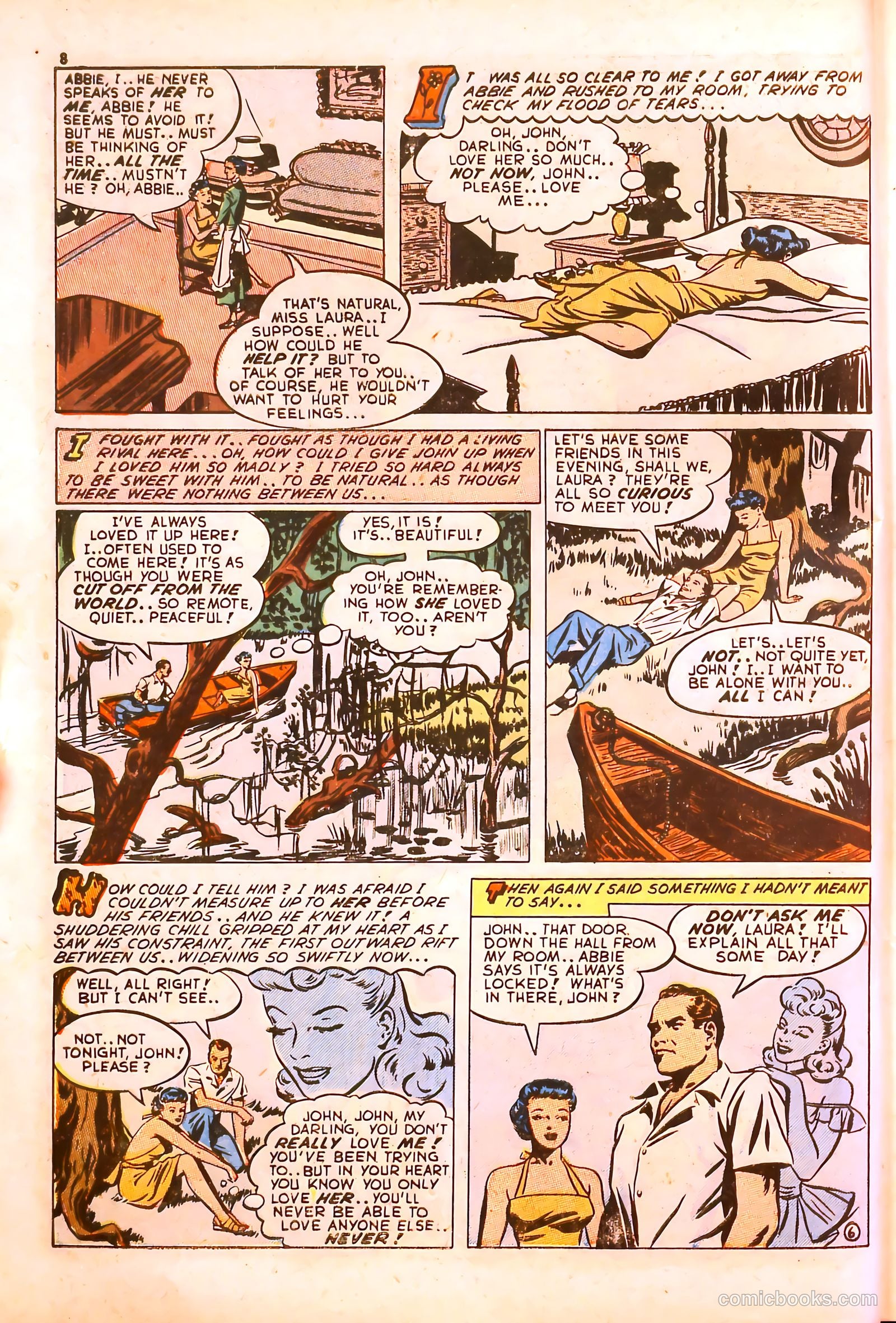 Darling Romance #5 (1950) — page 8 of 52