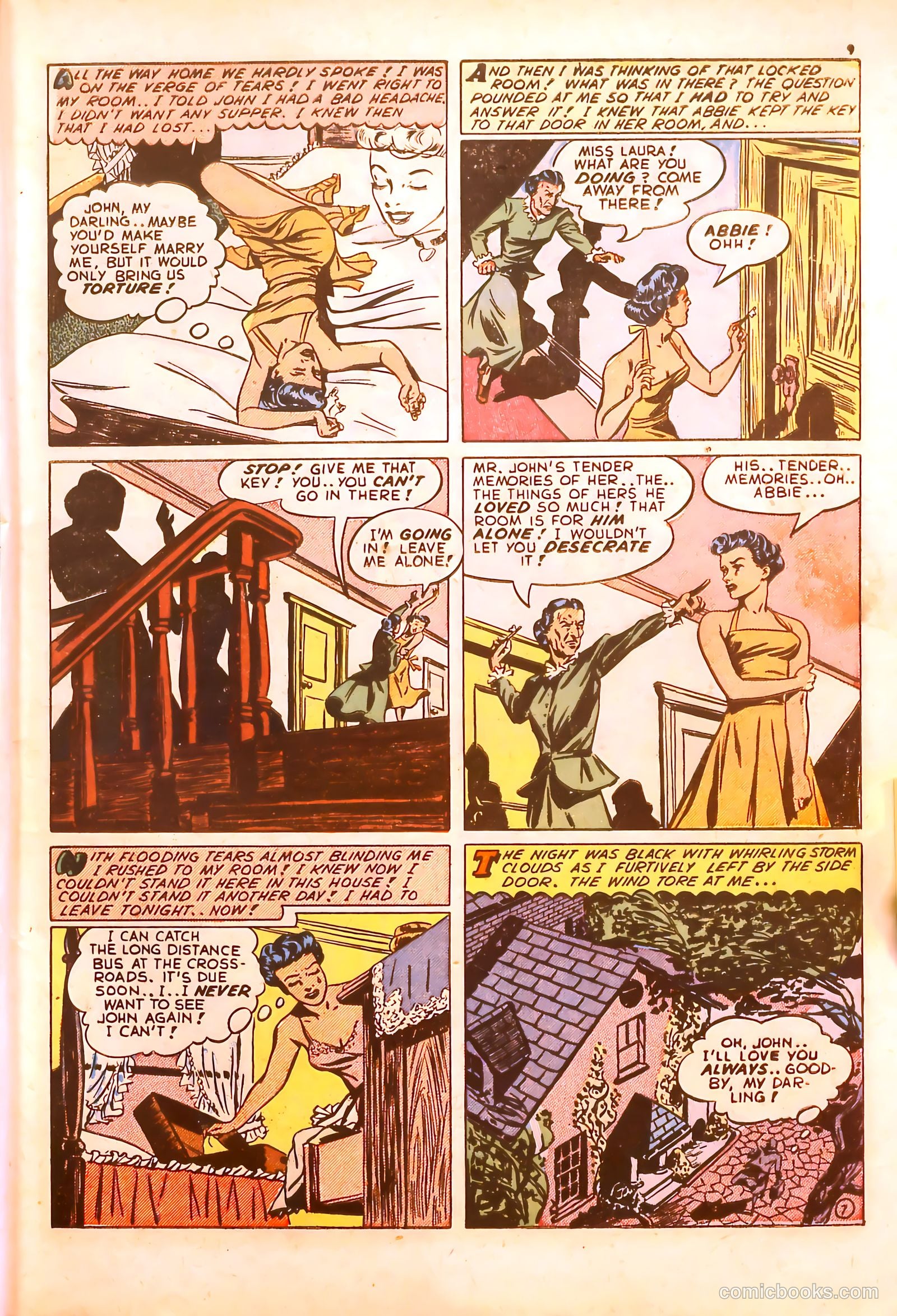 Darling Romance #5 (1950) — page 9 of 52