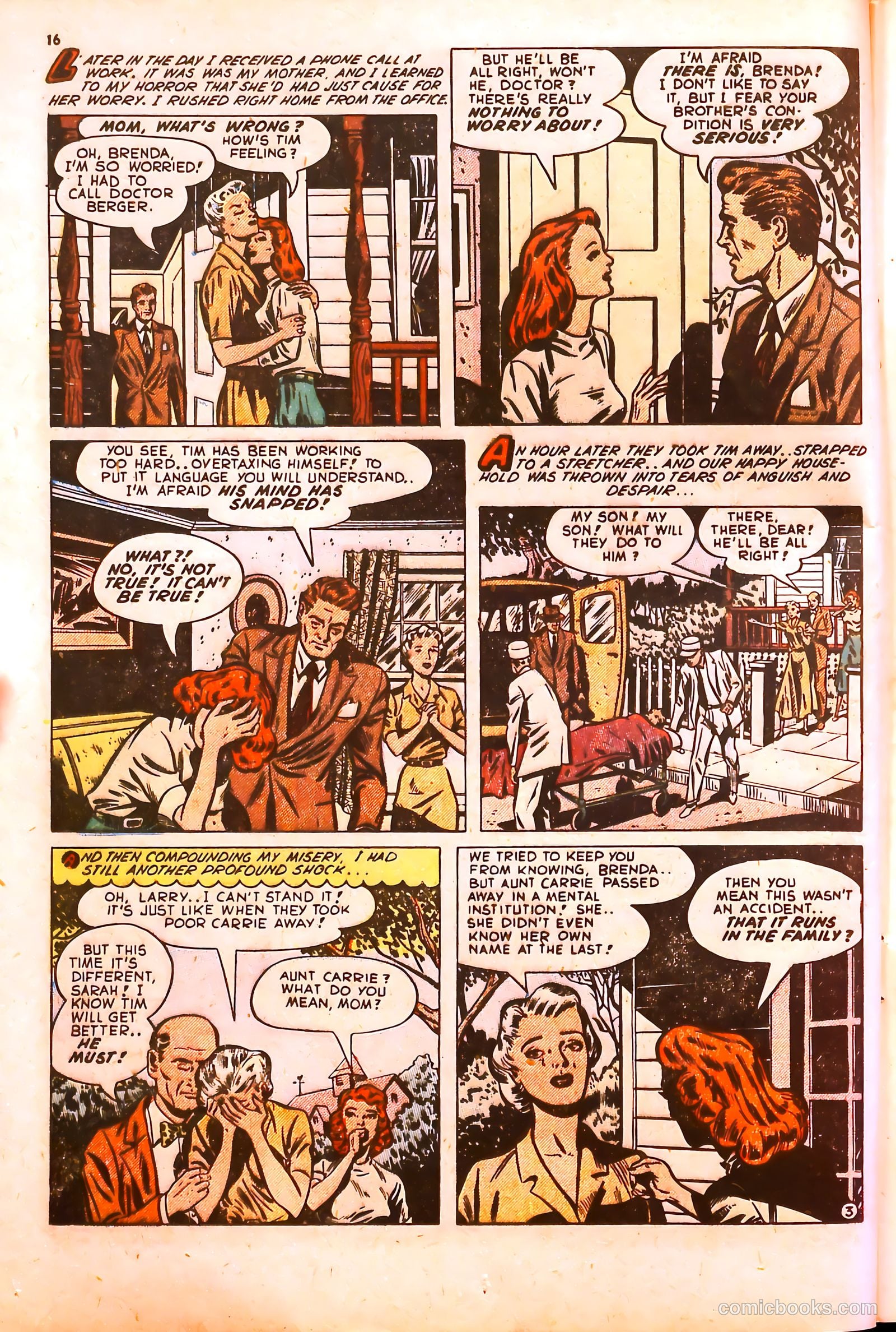Darling Romance #5 (1950) — page 16 of 52