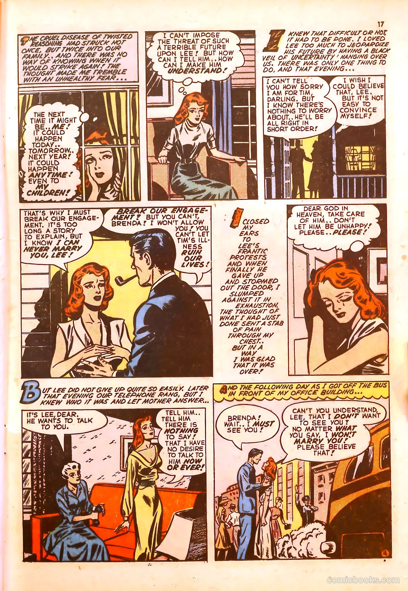 Darling Romance #5 (1950) — page 17 of 52