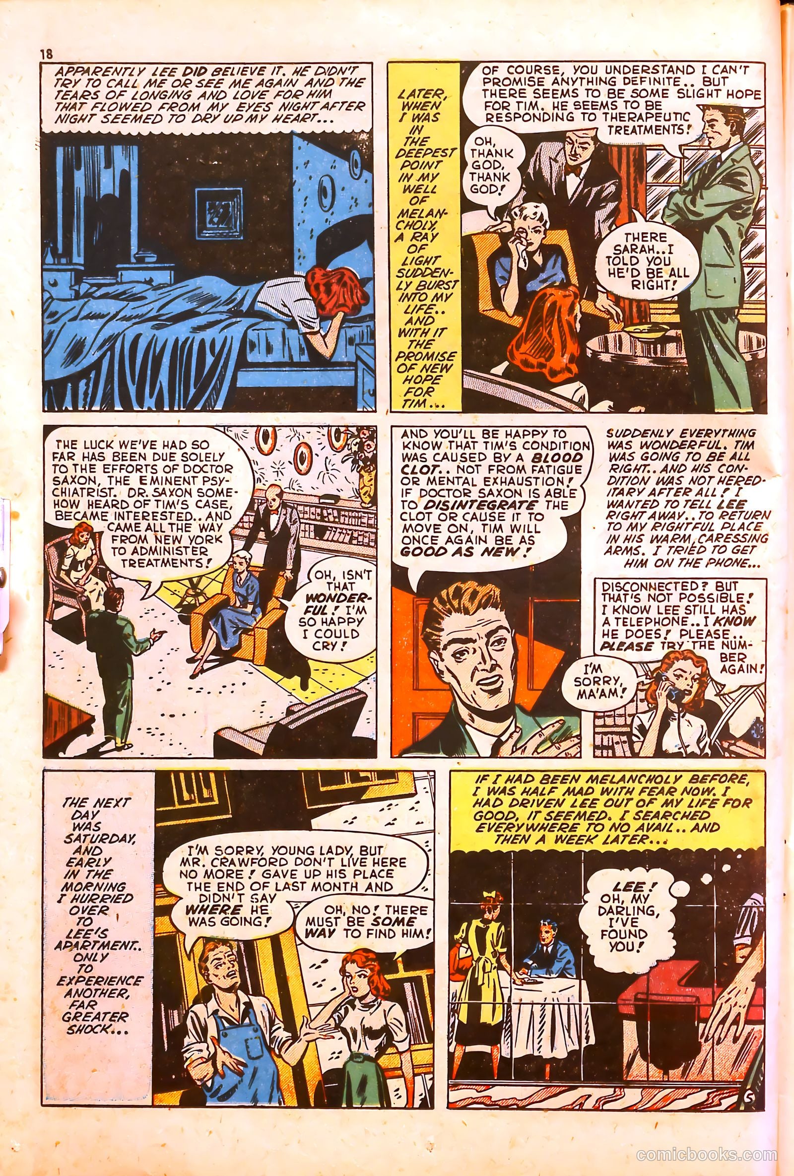 Darling Romance #5 (1950) — page 18 of 52