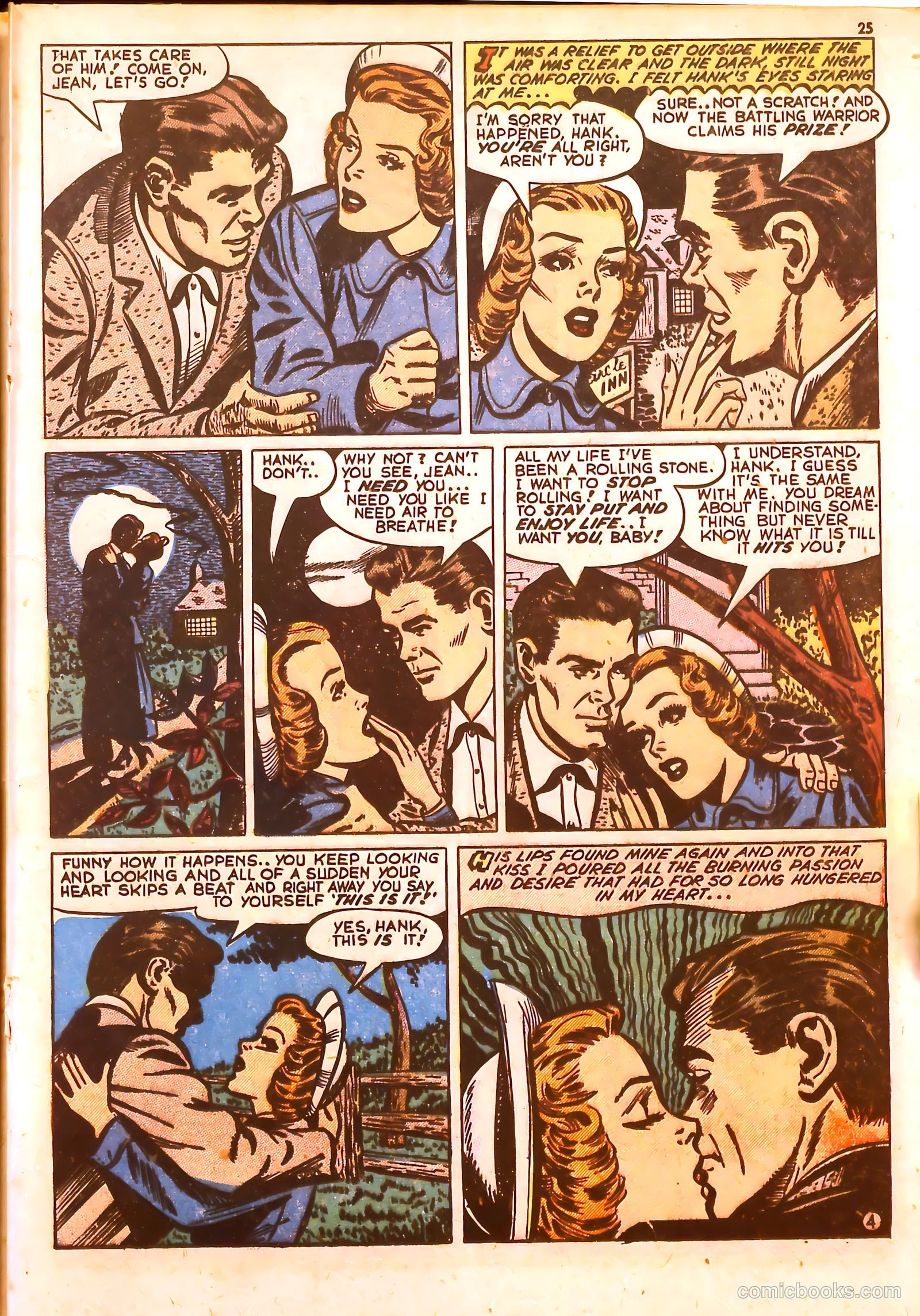 Darling Romance #5 (1950) — page 25 of 52