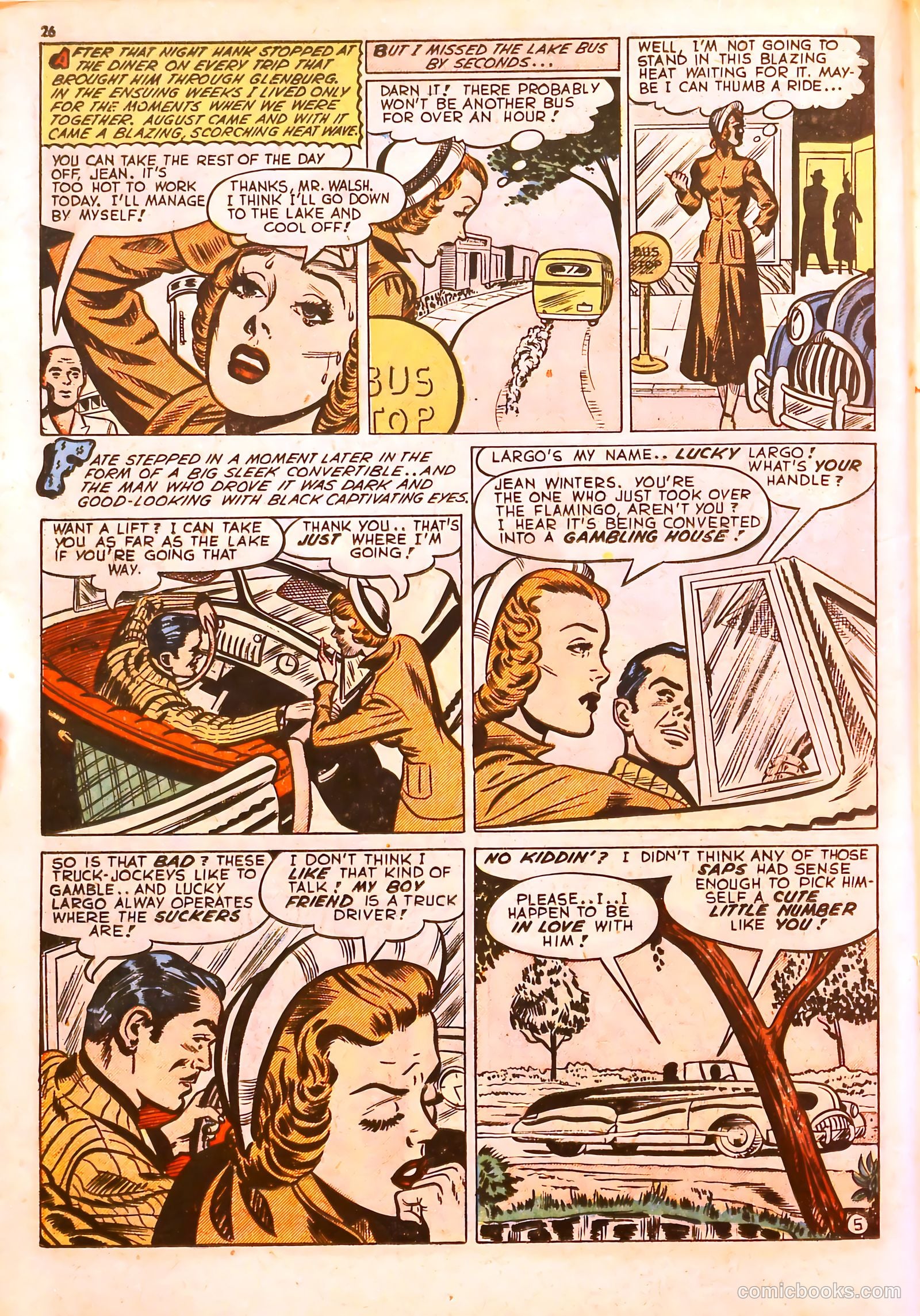 Darling Romance #5 (1950) — page 26 of 52