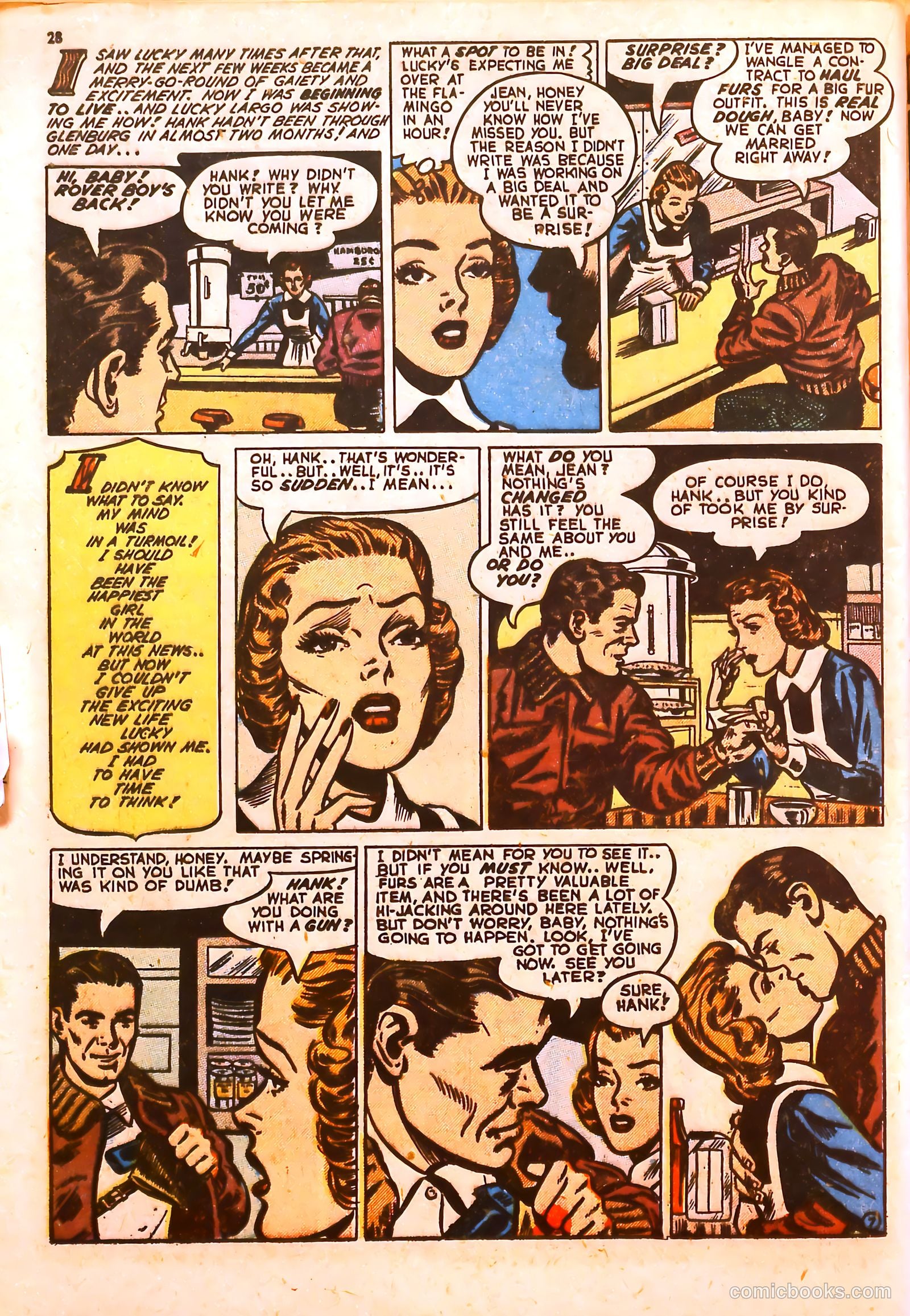 Darling Romance #5 (1950) — page 28 of 52