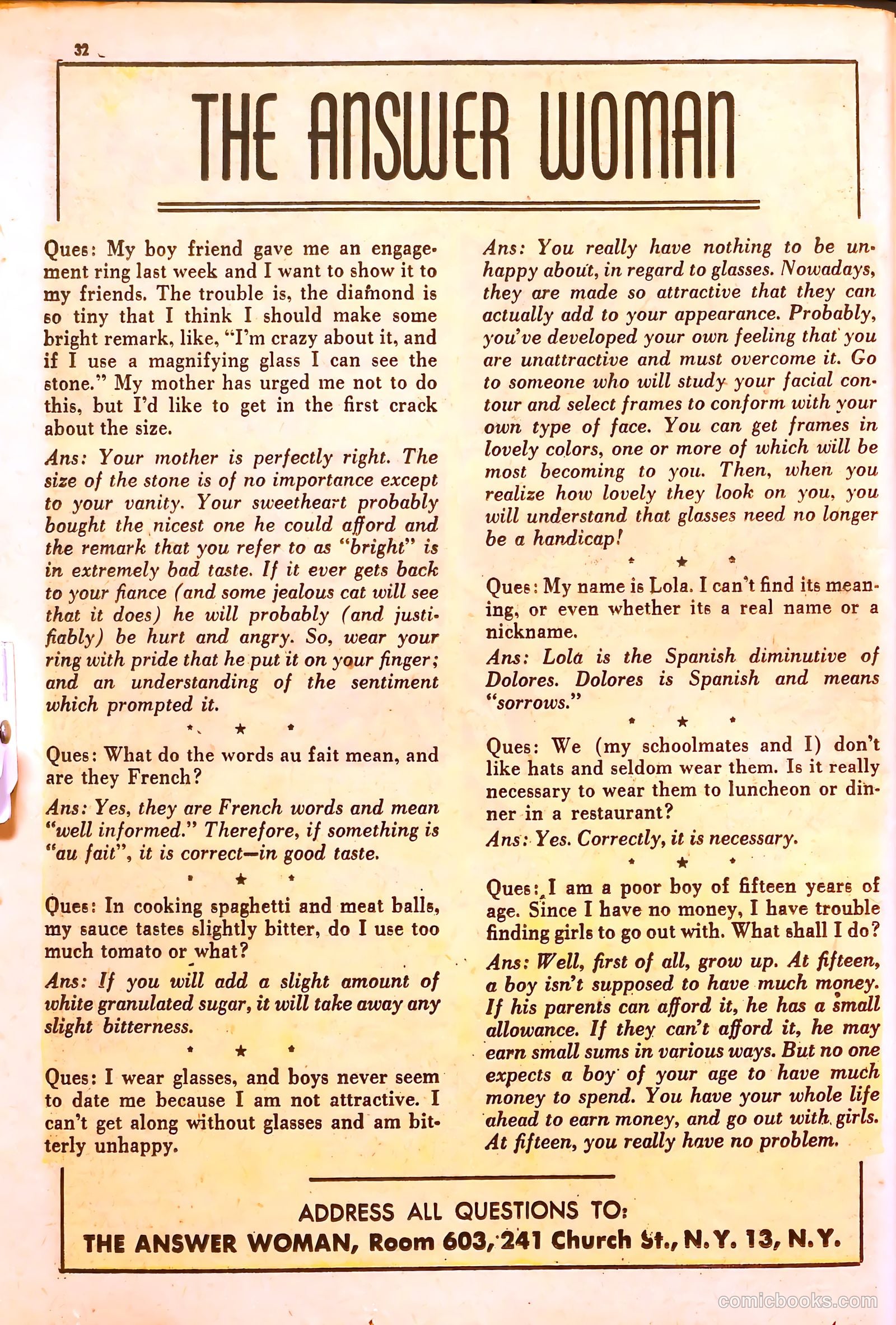 Darling Romance #5 (1950) — page 32 of 52
