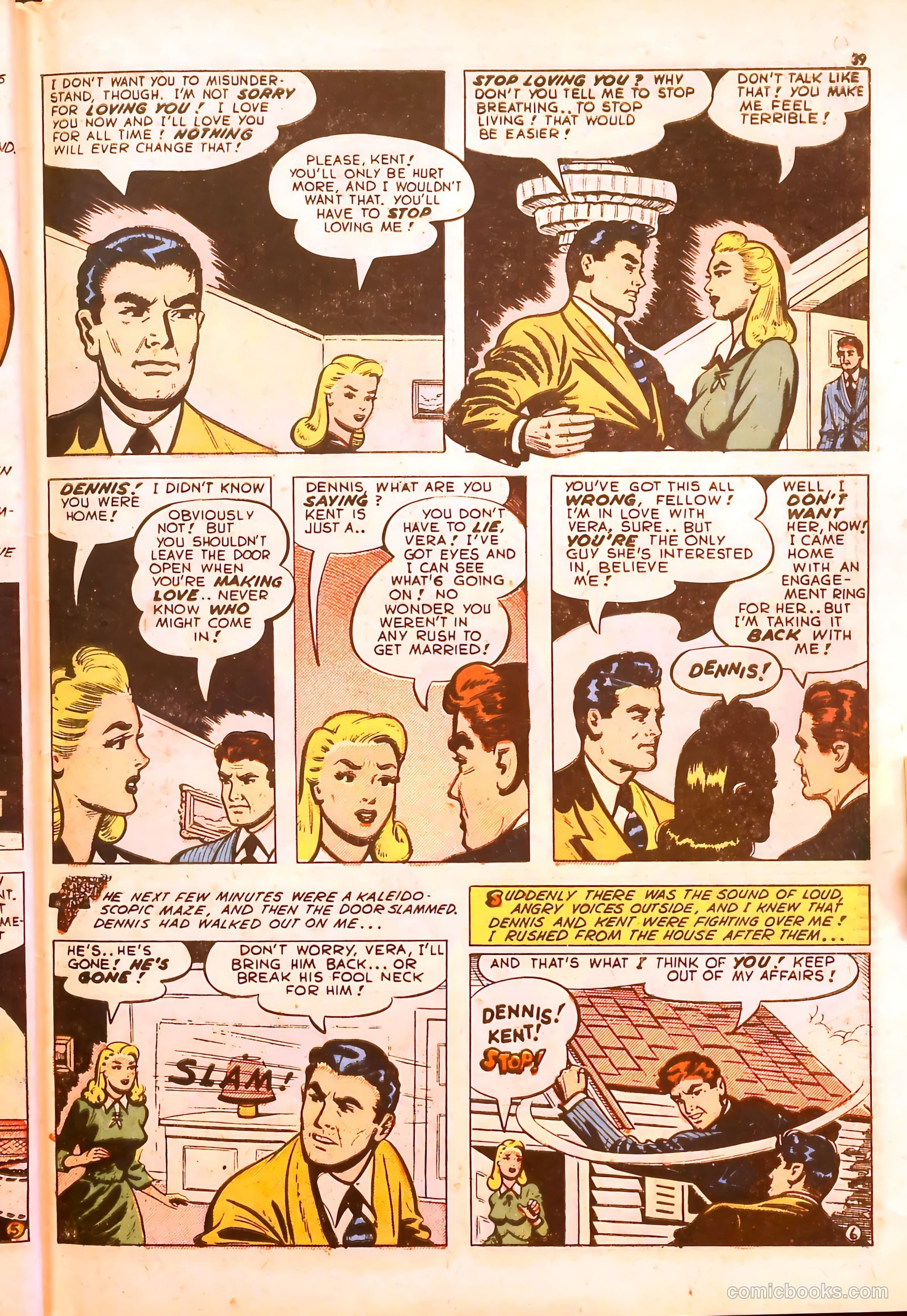 Darling Romance #5 (1950) — page 39 of 52