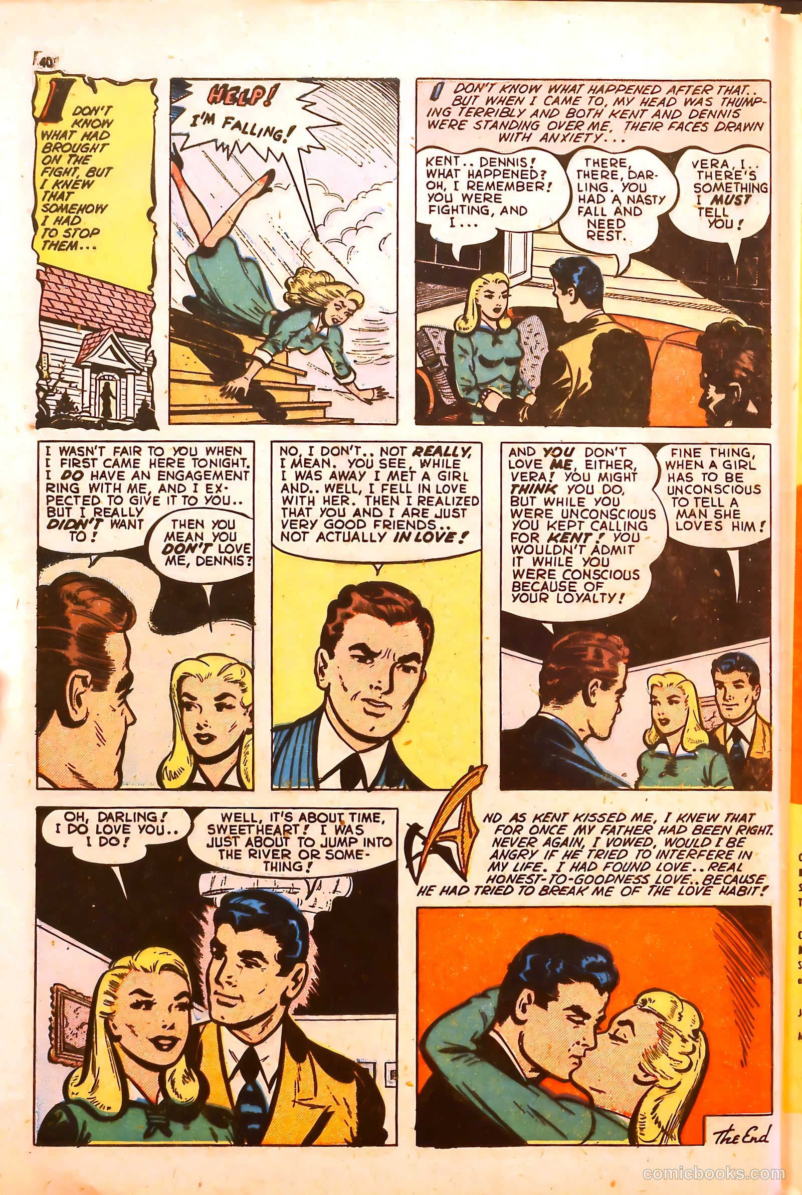 Darling Romance #5 (1950) — page 40 of 52