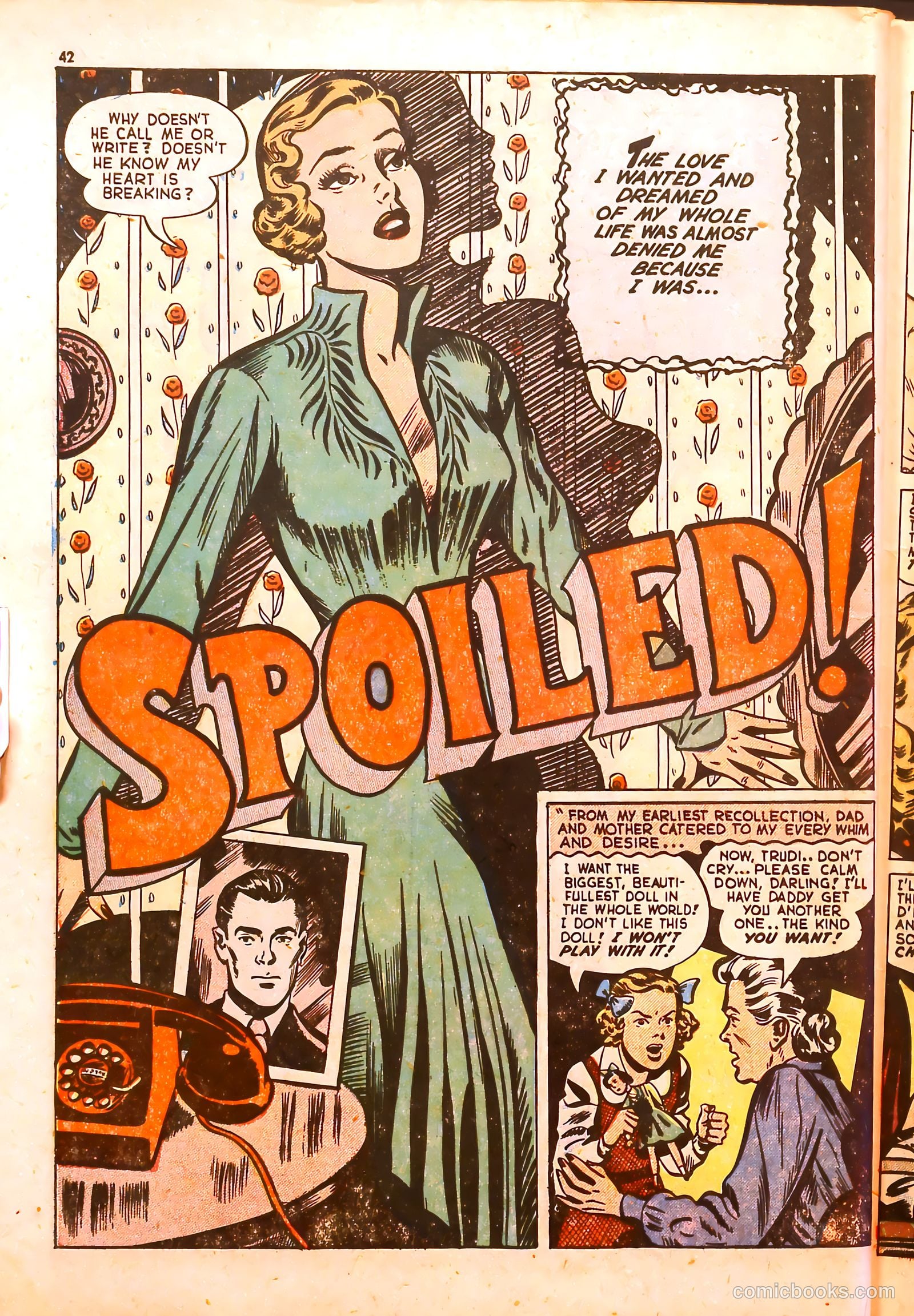 Darling Romance #5 (1950) — page 42 of 52