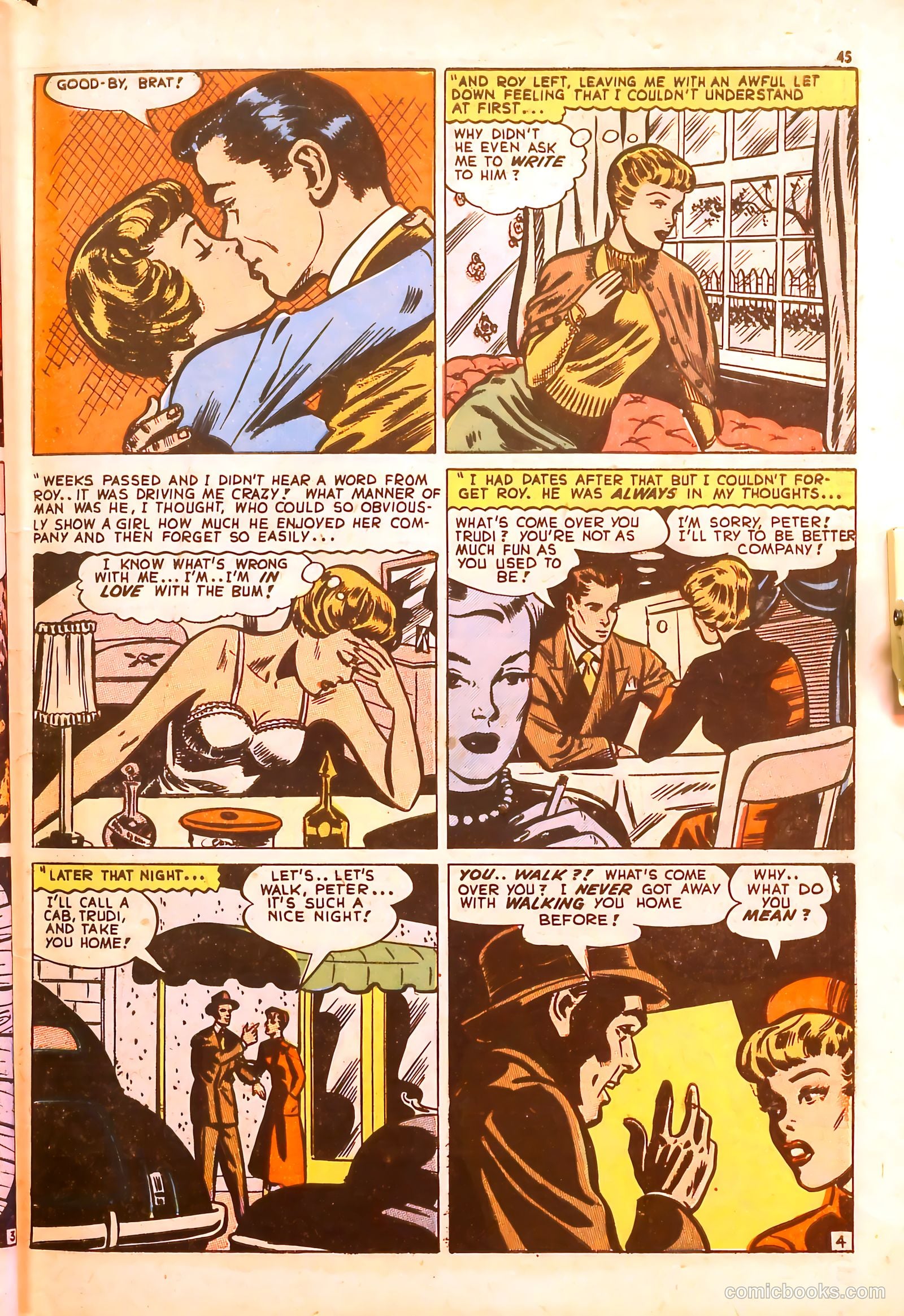 Darling Romance #5 (1950) — page 45 of 52