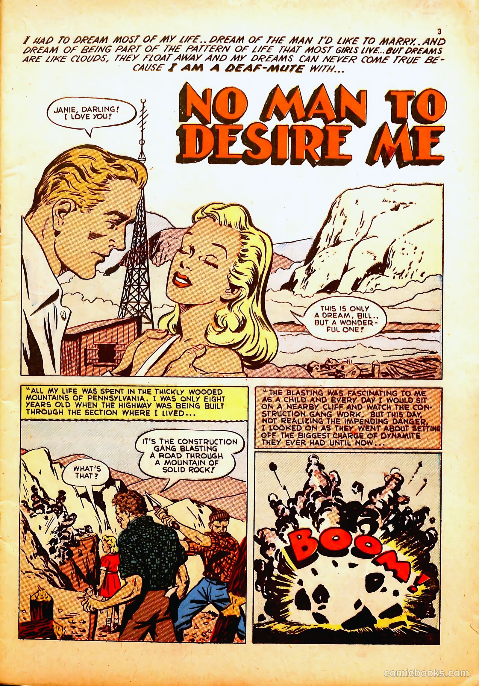 Darling Romance #6 (1950) — page 3 of 53