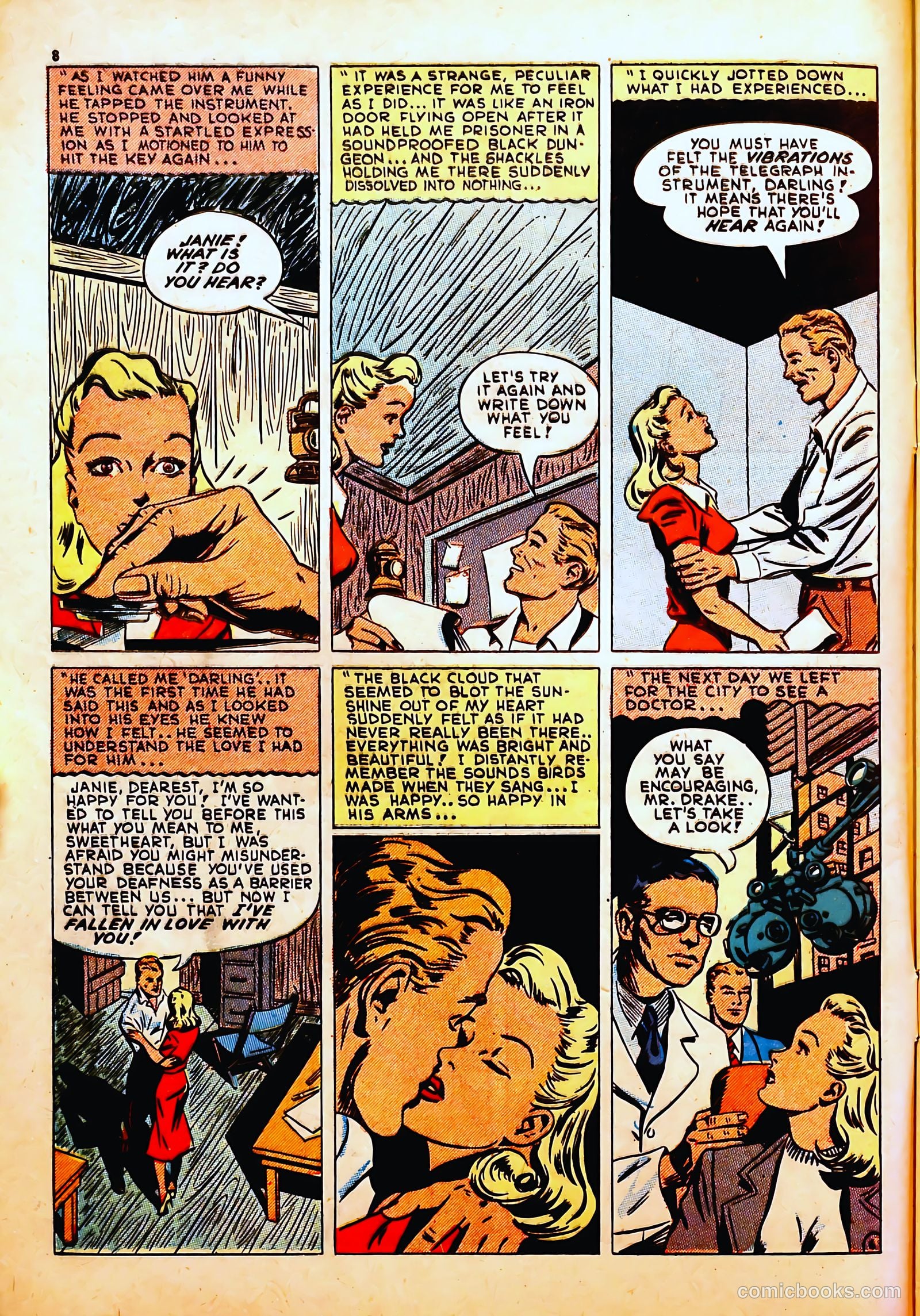 Darling Romance #6 (1950) — page 8 of 53