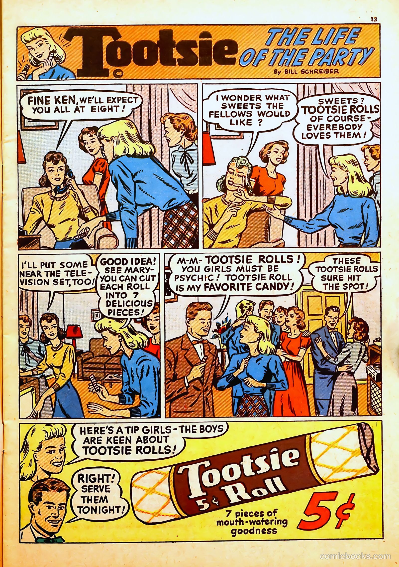 Darling Romance #6 (1950) — page 13 of 53