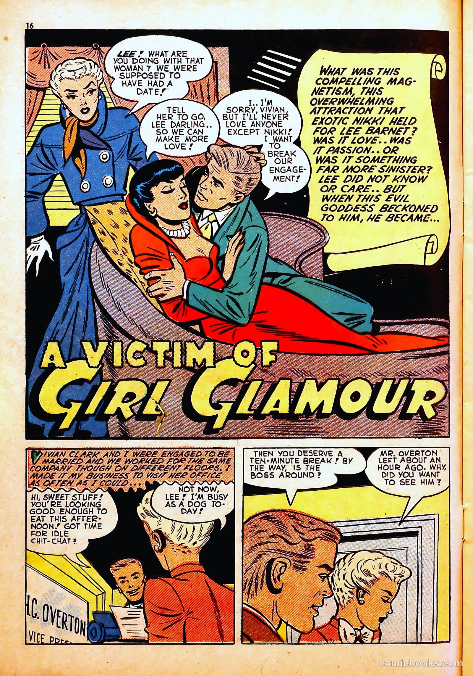 Darling Romance #6 (1950) — page 16 of 53
