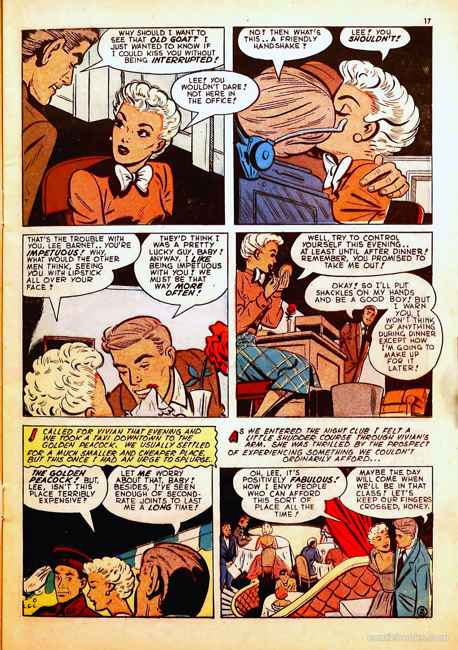 Darling Romance #6 (1950) — page 17 of 53
