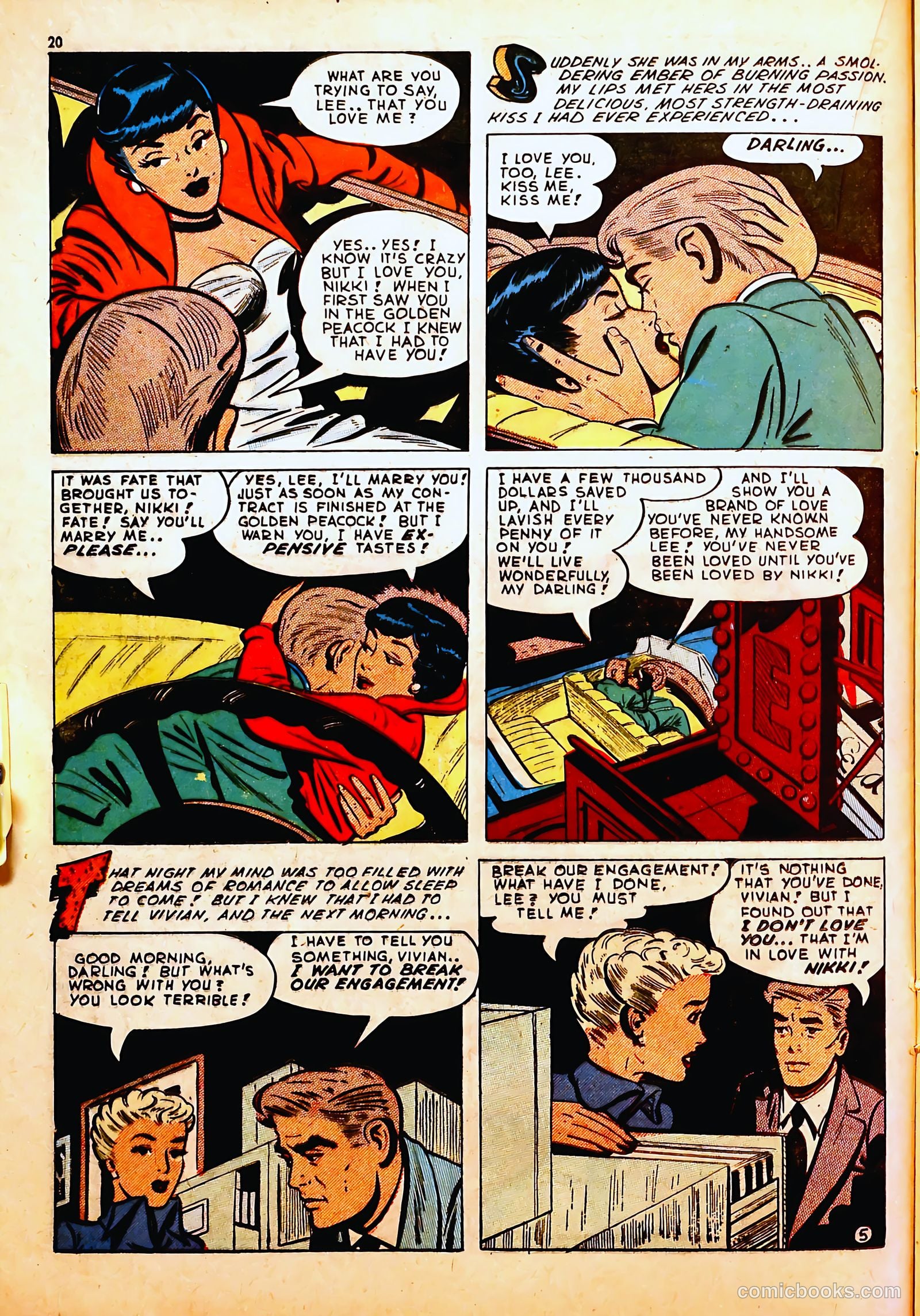 Darling Romance #6 (1950) — page 20 of 53
