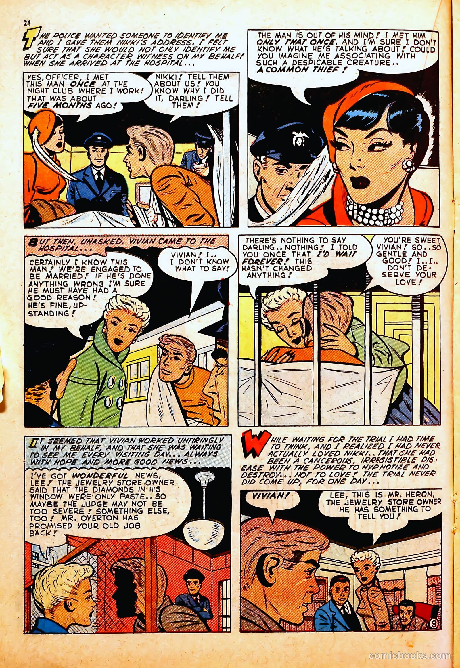 Darling Romance #6 (1950) — page 24 of 53