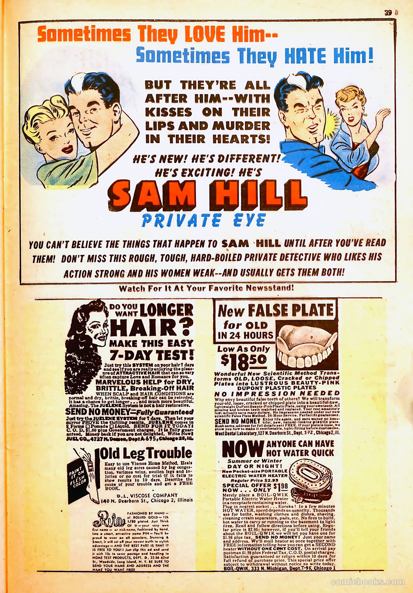 Darling Romance #6 (1950) — page 39 of 53