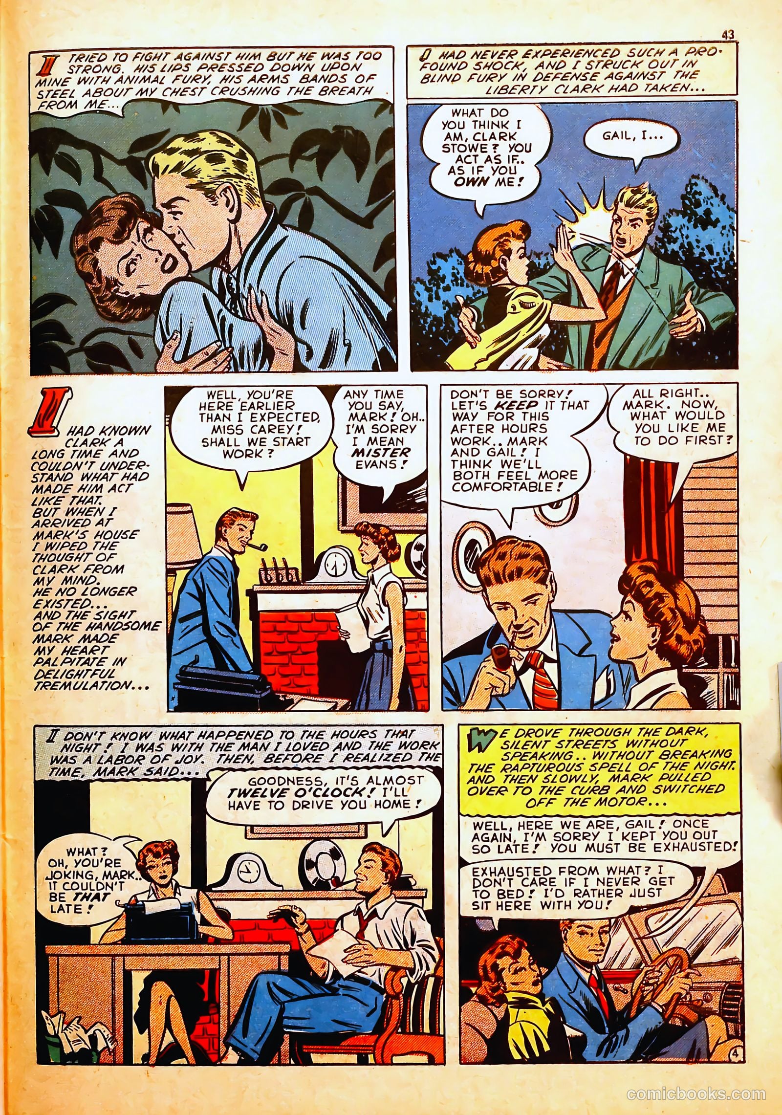 Darling Romance #6 (1950) — page 43 of 53