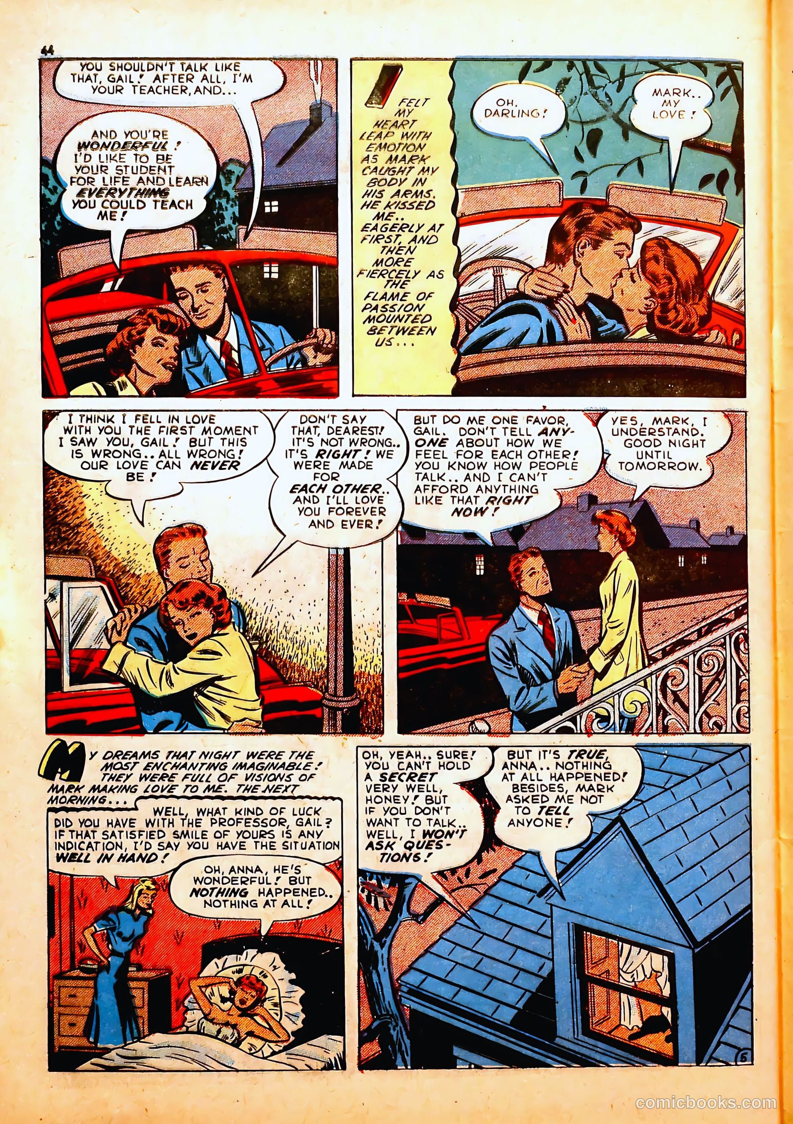 Darling Romance #6 (1950) — page 44 of 53
