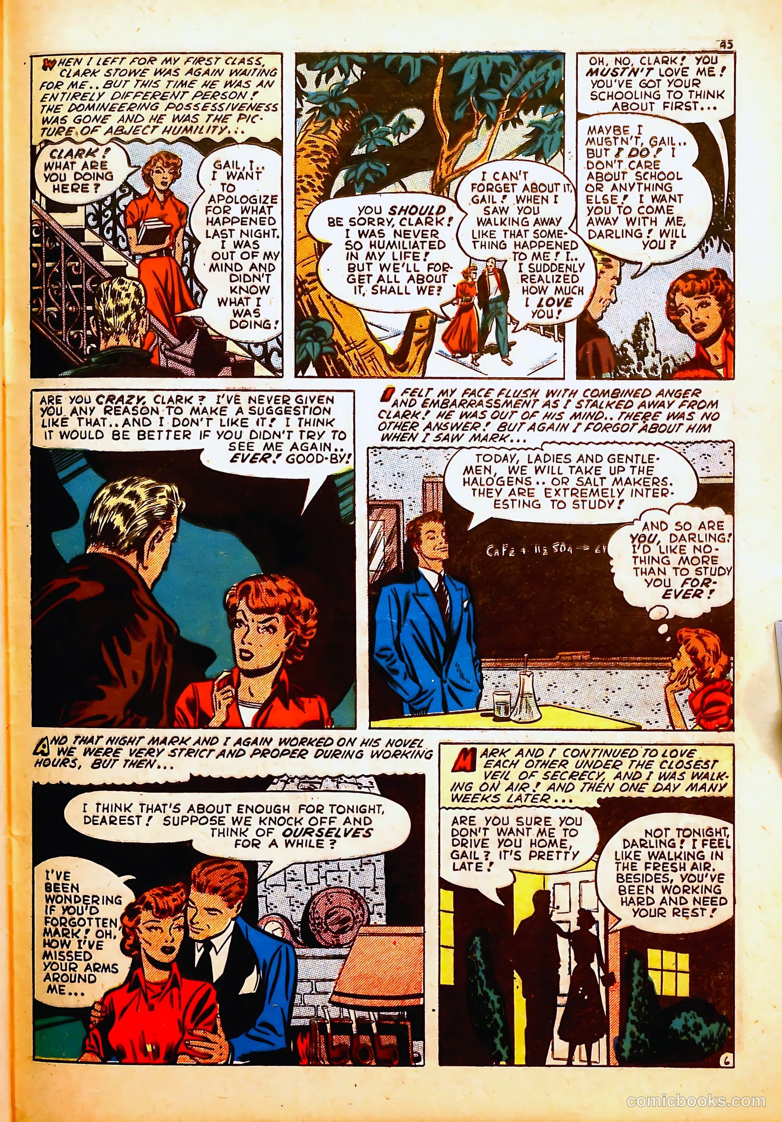Darling Romance #6 (1950) — page 45 of 53